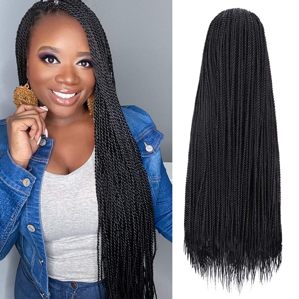 Senegalese Twist 32 Inches Pre-looped Synthetic Braiding Hair – Toyotress