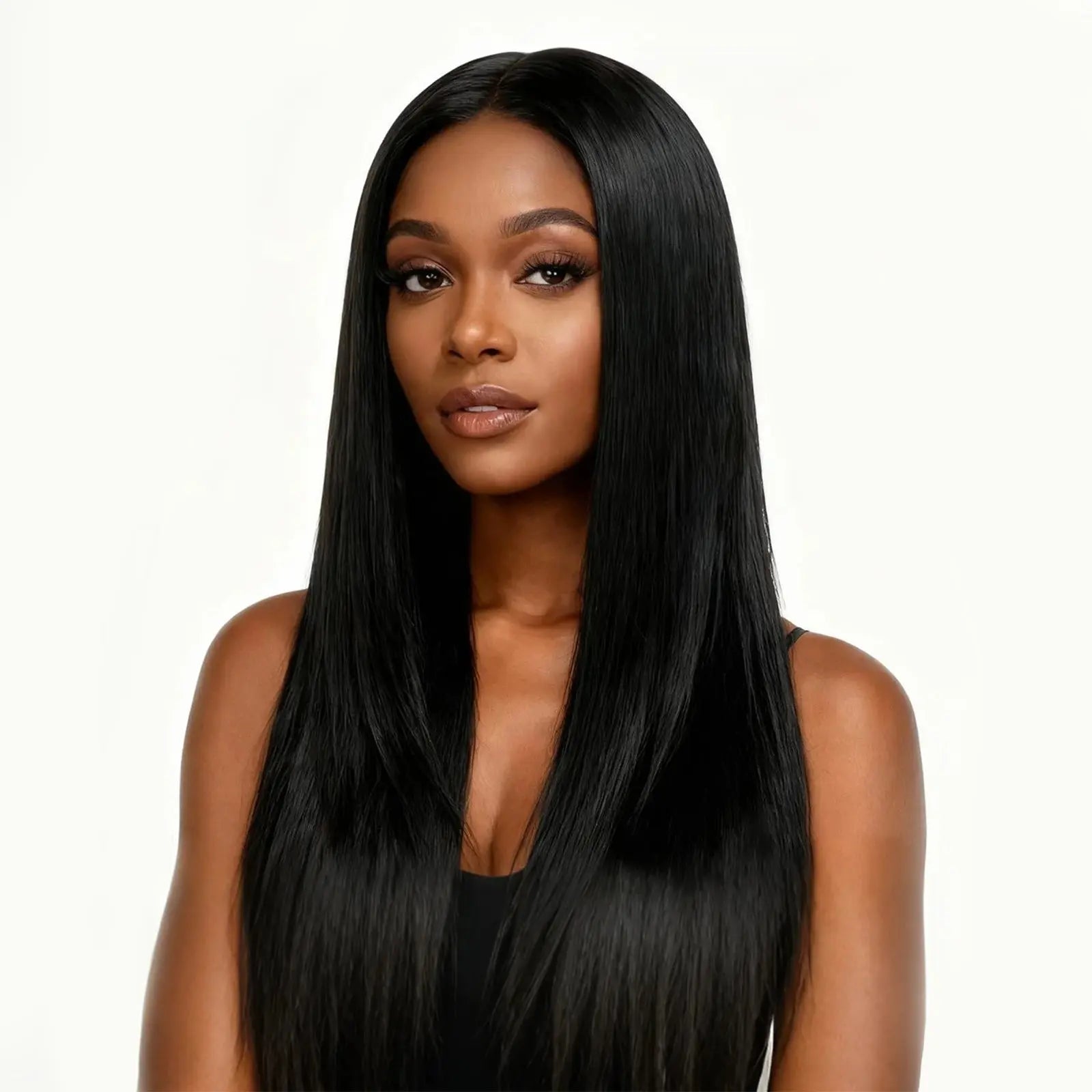 ToyoTress® Straight Human Crochet Hair Extensions Knotless Pre Separated Crochet Human Hair