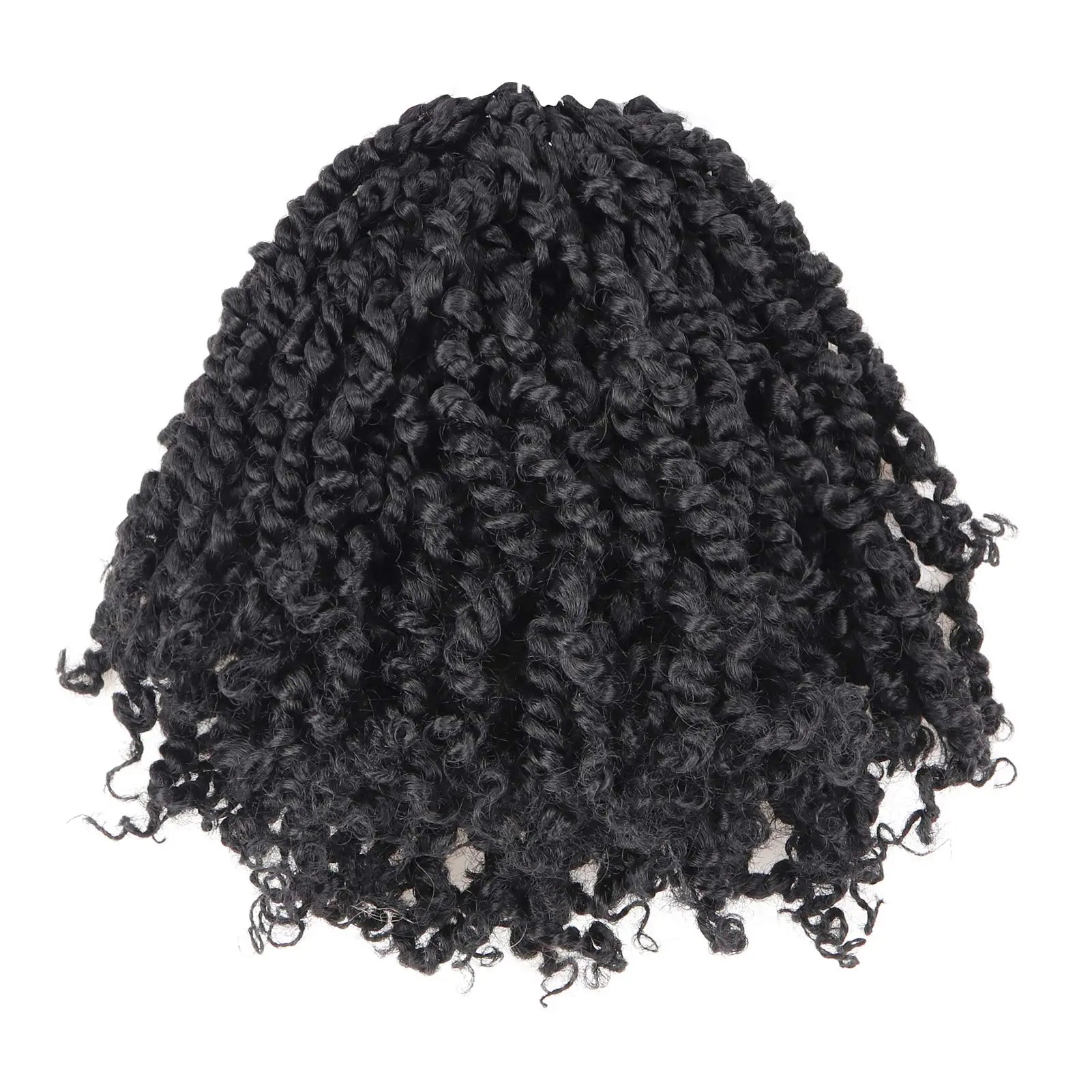 Toyotress Tiana Passion Twist Hair Pre-Twisted Pre-Looped Passion Twists Crochet Braids Made Of Bohemian Hair Synthetic Braiding Hair Extension