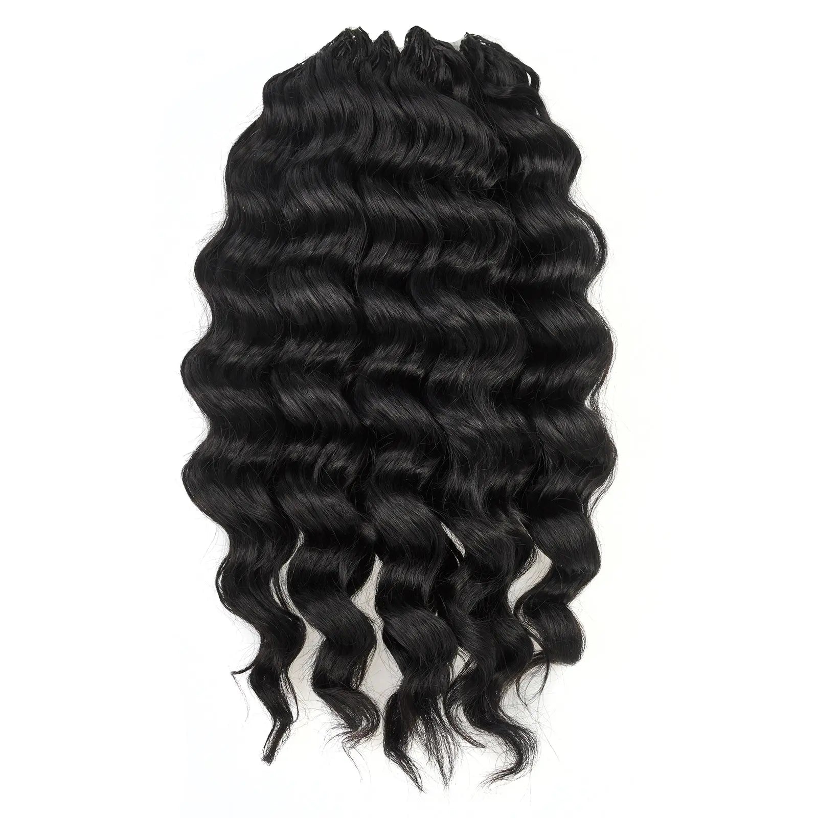 Toyotress® Human Crochet Hair Knotless Pre-Separated Human Hair Ocean Wave Crochet Hair Body Wave Extensions Toyotress
