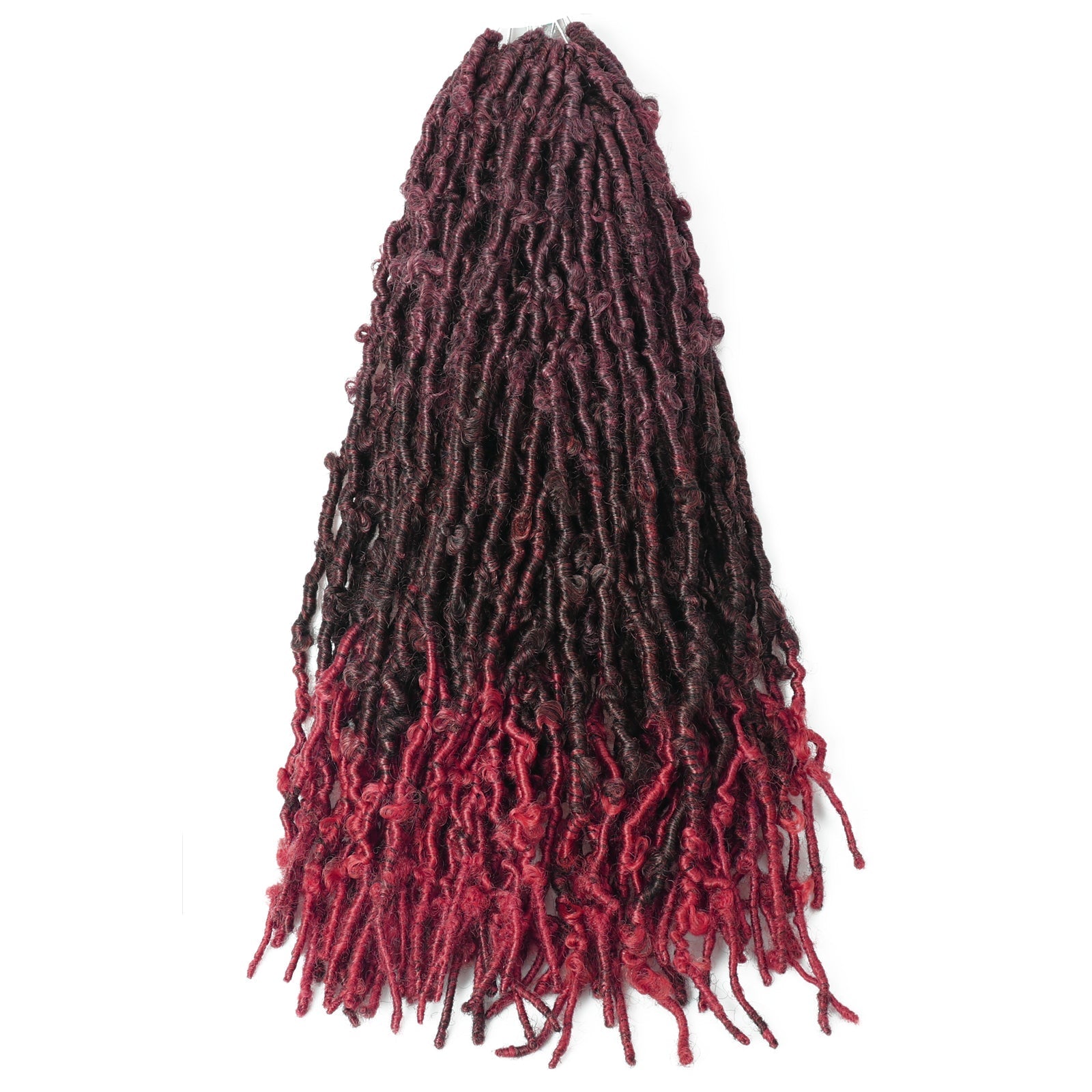 Clearance | Butterfly Locs 8 Packs | Pre-Looped Distressed Braiding Synthetic Crochet Hair