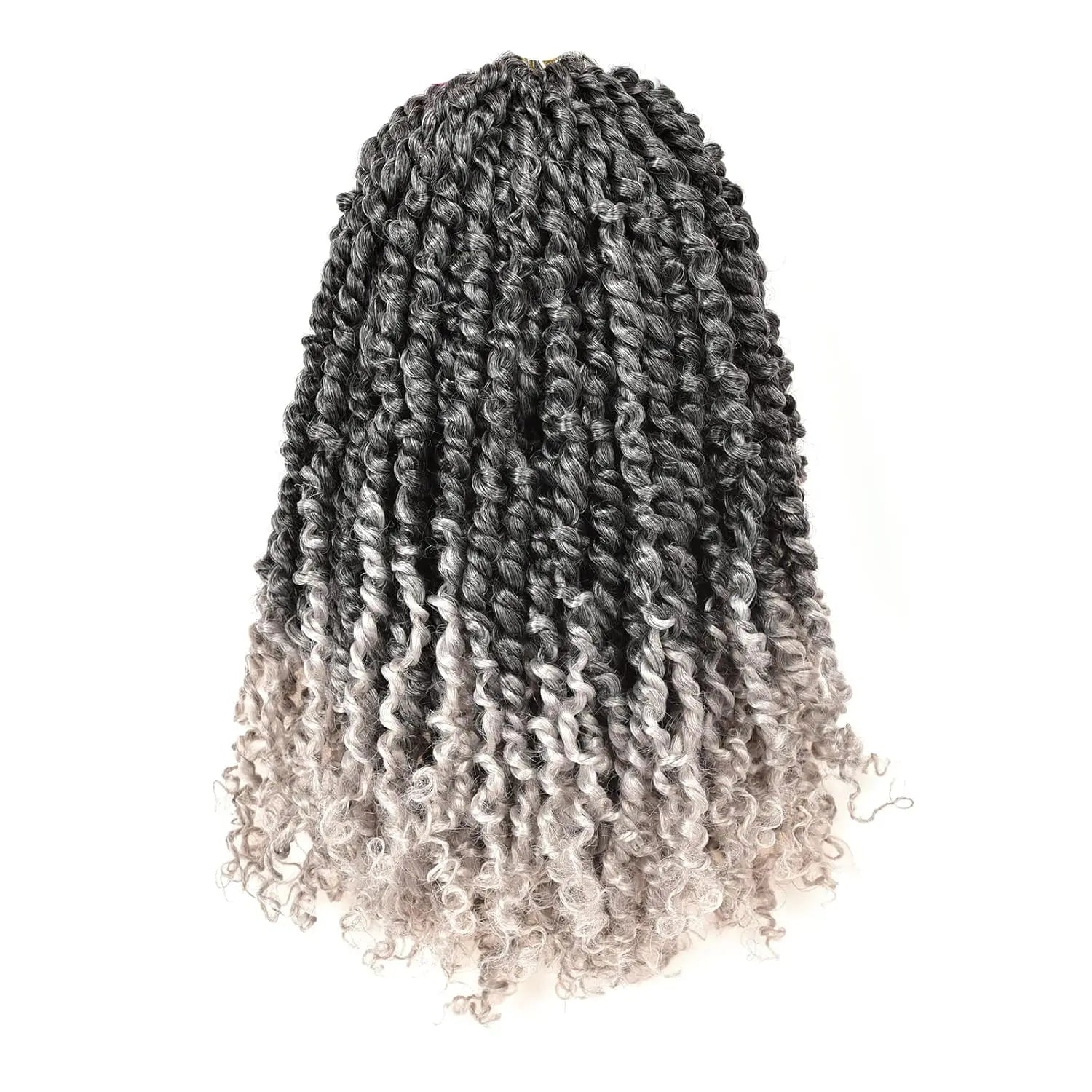 8 Packs | Toyotress® Tiana Passion Twist Pre-Twisted Pre-Looped Pre-Twisted Synthetic Crochet Hair Extensions