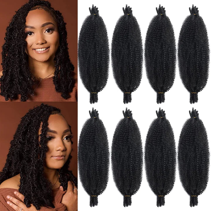 LIMITED SALE SPRINGY AFRO TWIST HAIR 16