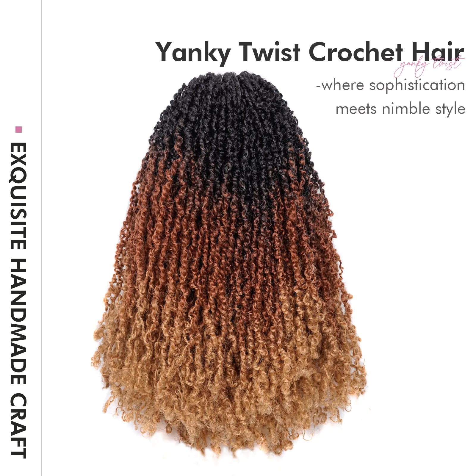 Toyotress Mini Yanky Twist Braiding Hair Short Passion Twist Crochet Braids Synthetic Hair Extensions