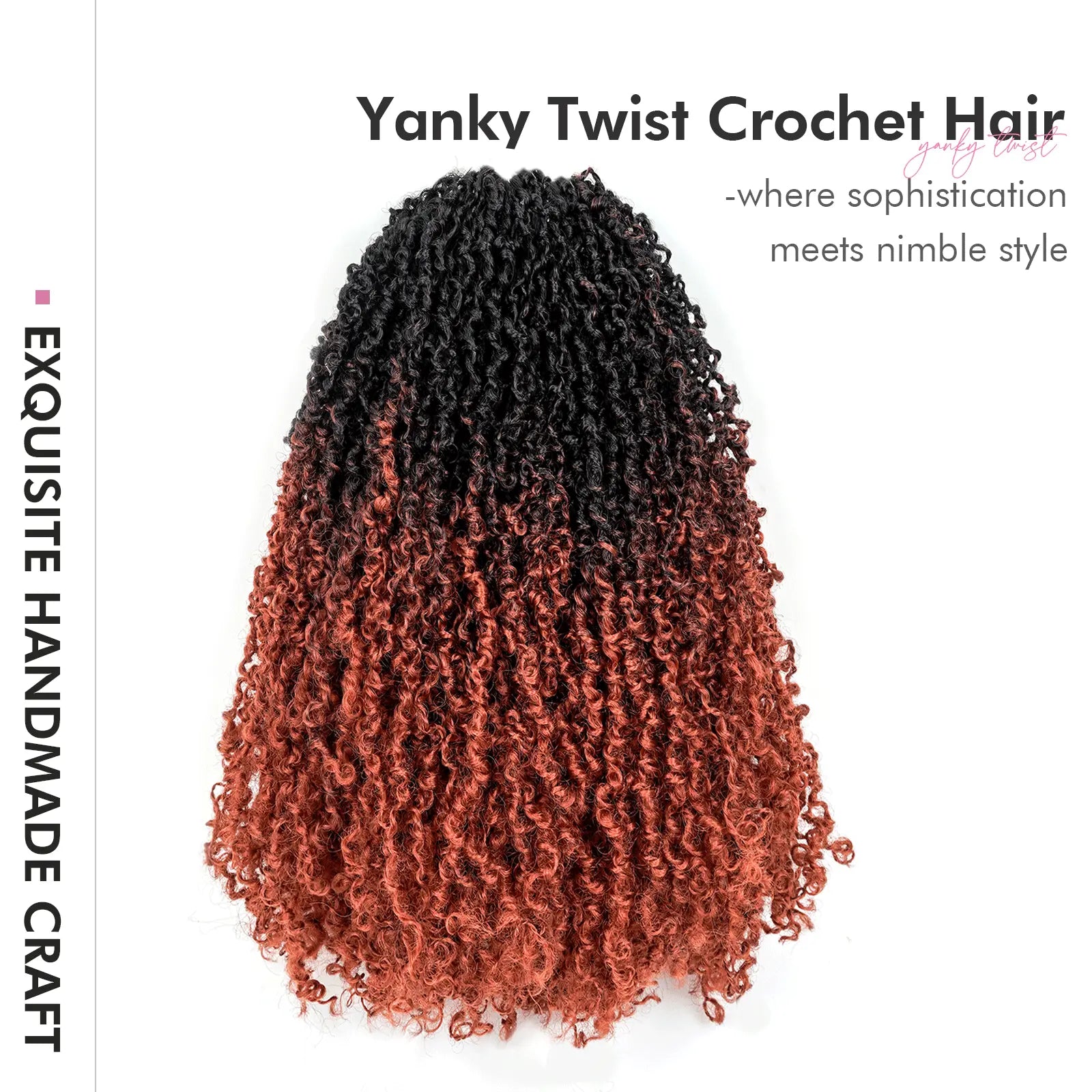 Toyotress Mini Yanky Twist Braiding Hair Short Passion Twist Crochet Braids Synthetic Hair Extensions