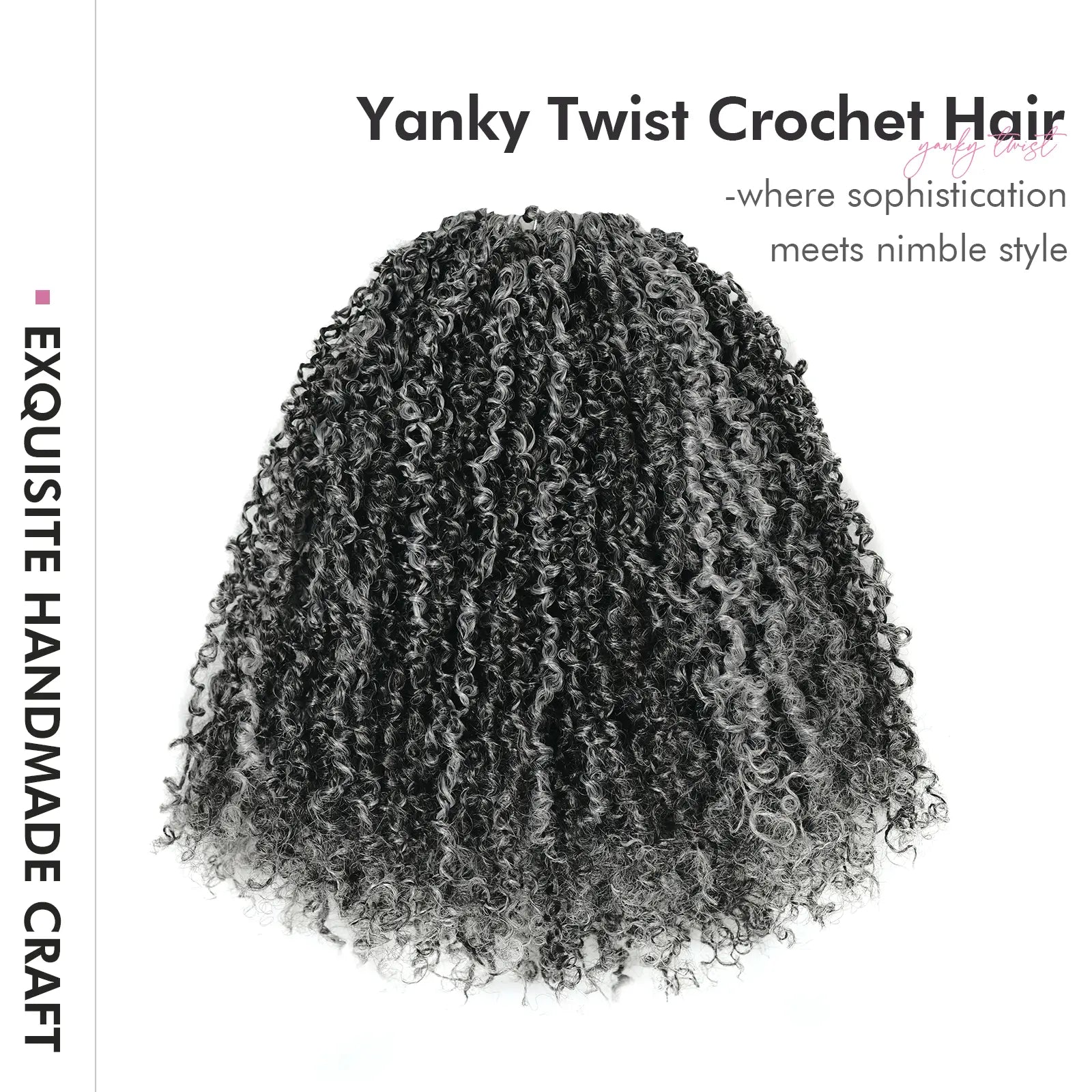 ( US ONLY) FAST SHIPPING YT | Toyotress® Yanky Twist Pre Looped Mini Passion Twist Short Passion Twist Crochet Braids Synthetic Hair Extensions Toyotress