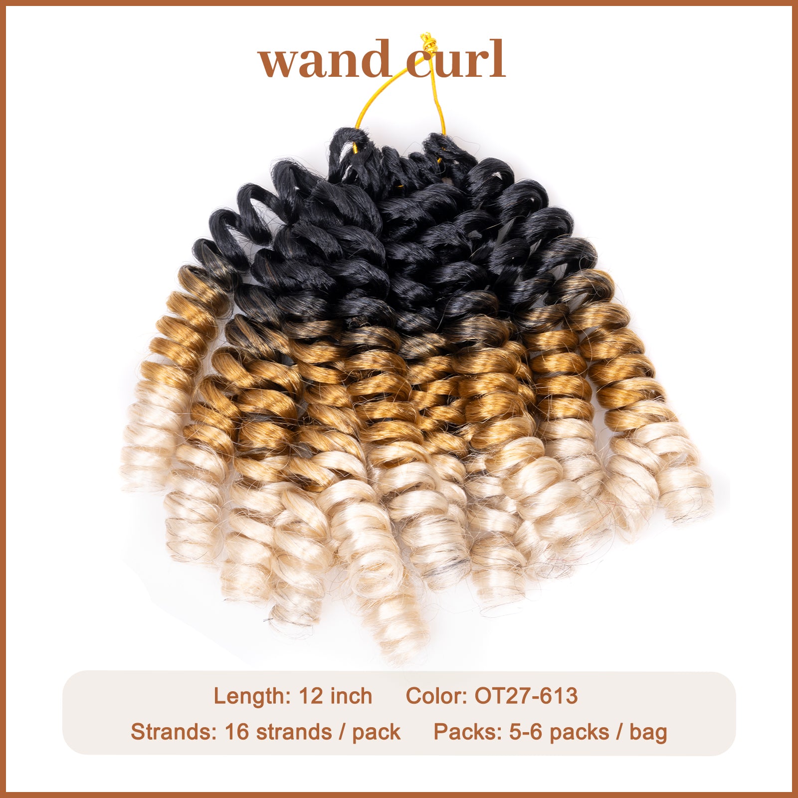 Wand Curl Crochet Hair 8