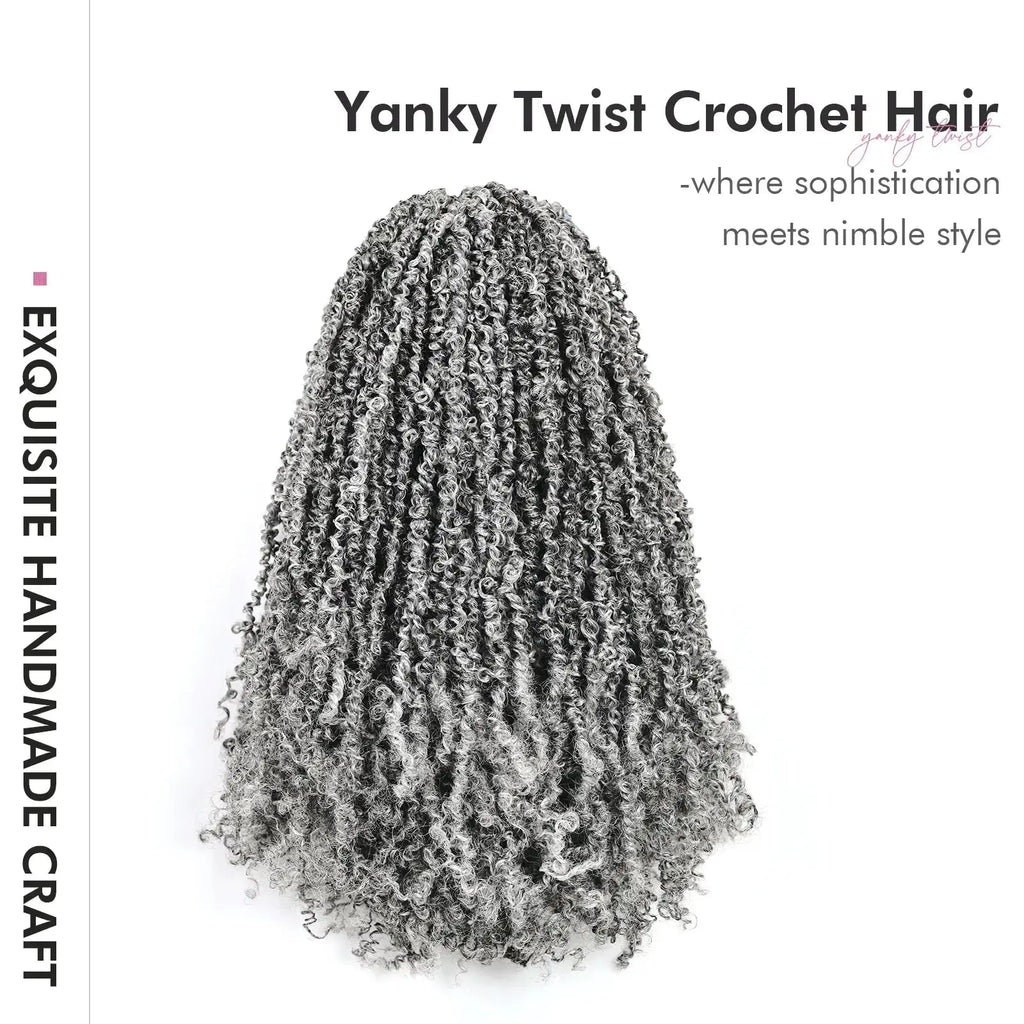 Toyotress Mini Yanky Twist Braiding Hair Short Passion Twist Crochet Braids Synthetic Hair Extensions