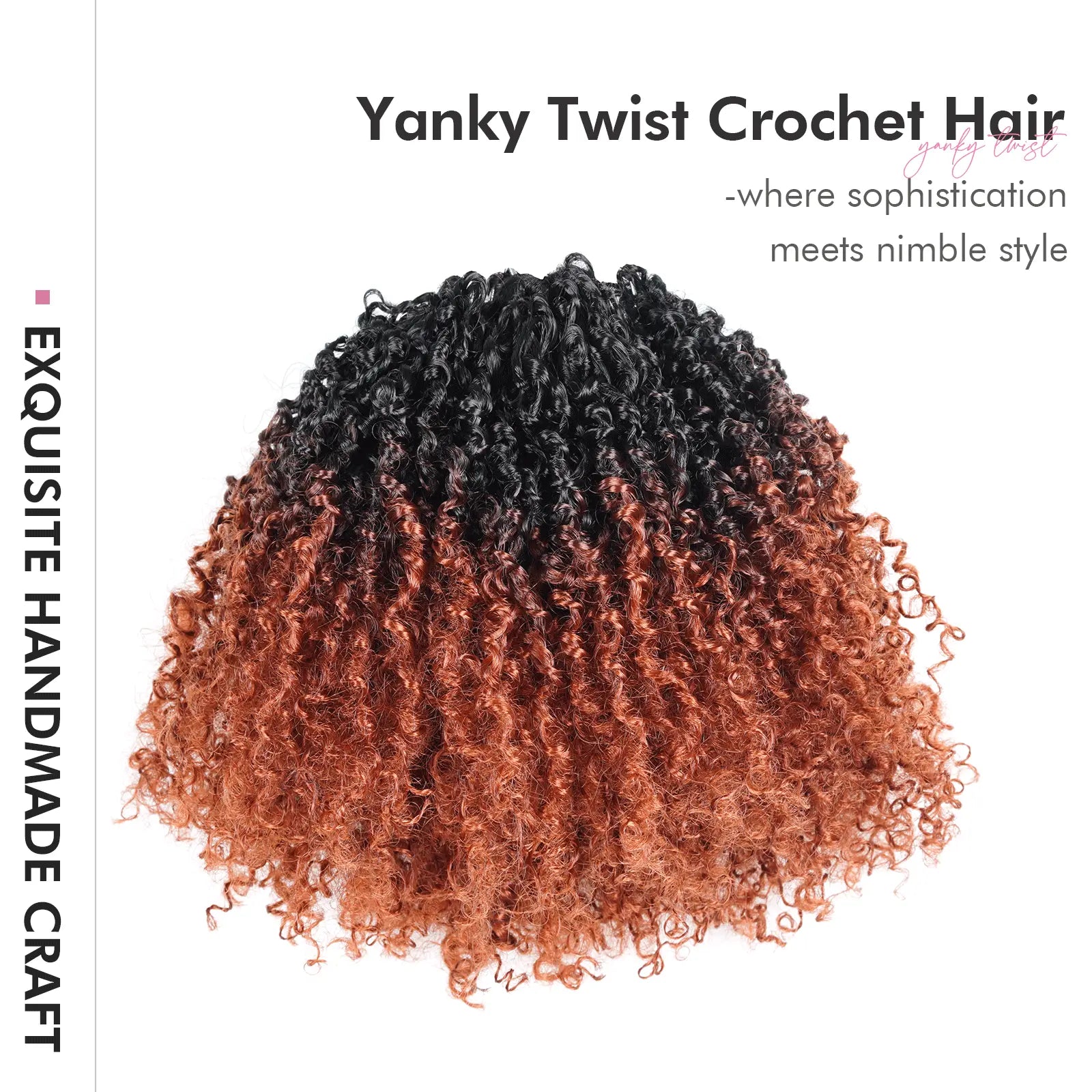 Toyotress Mini Yanky Twist Braiding Hair Short Passion Twist Crochet Braids Synthetic Hair Extensions