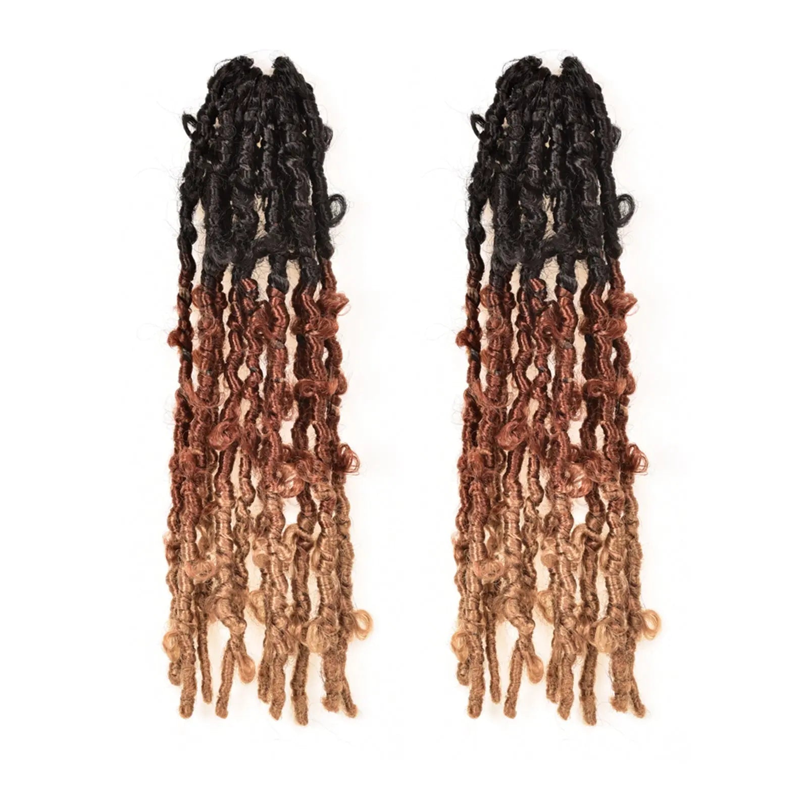 Butterfly Locs 12 Inches Pre-twisted Distressed Synthetic Crochet Hair - Toyotress