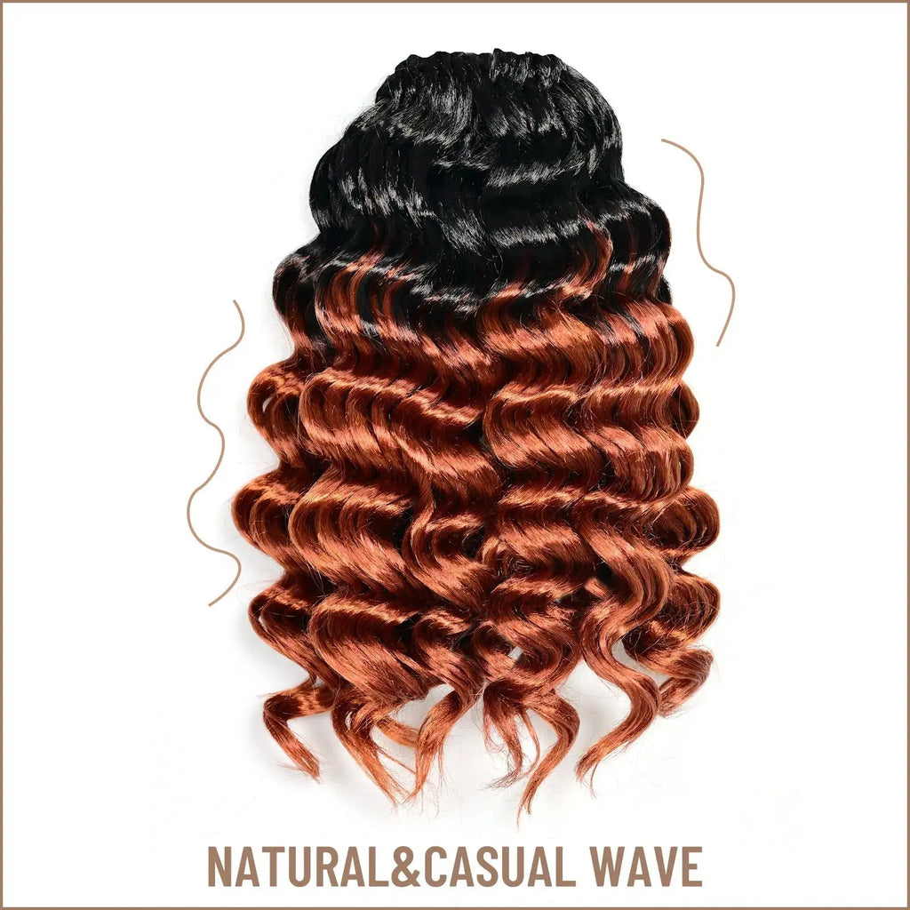 Toyotress Ocean Wave Synthetic Crochet Braiding Hair Extensions