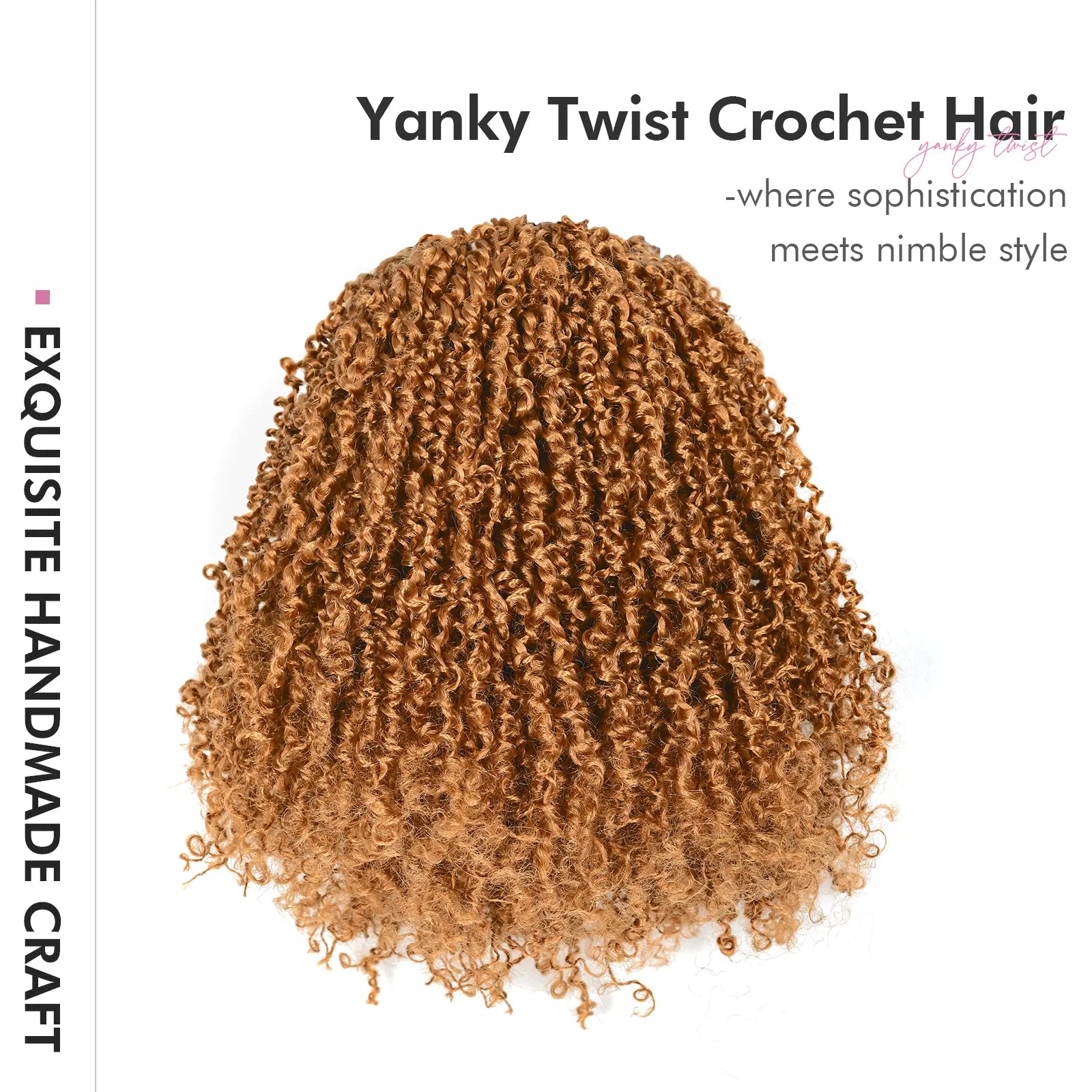 Toyotress Mini Yanky Twist Braiding Hair Short Passion Twist Crochet Braids Synthetic Hair Extensions