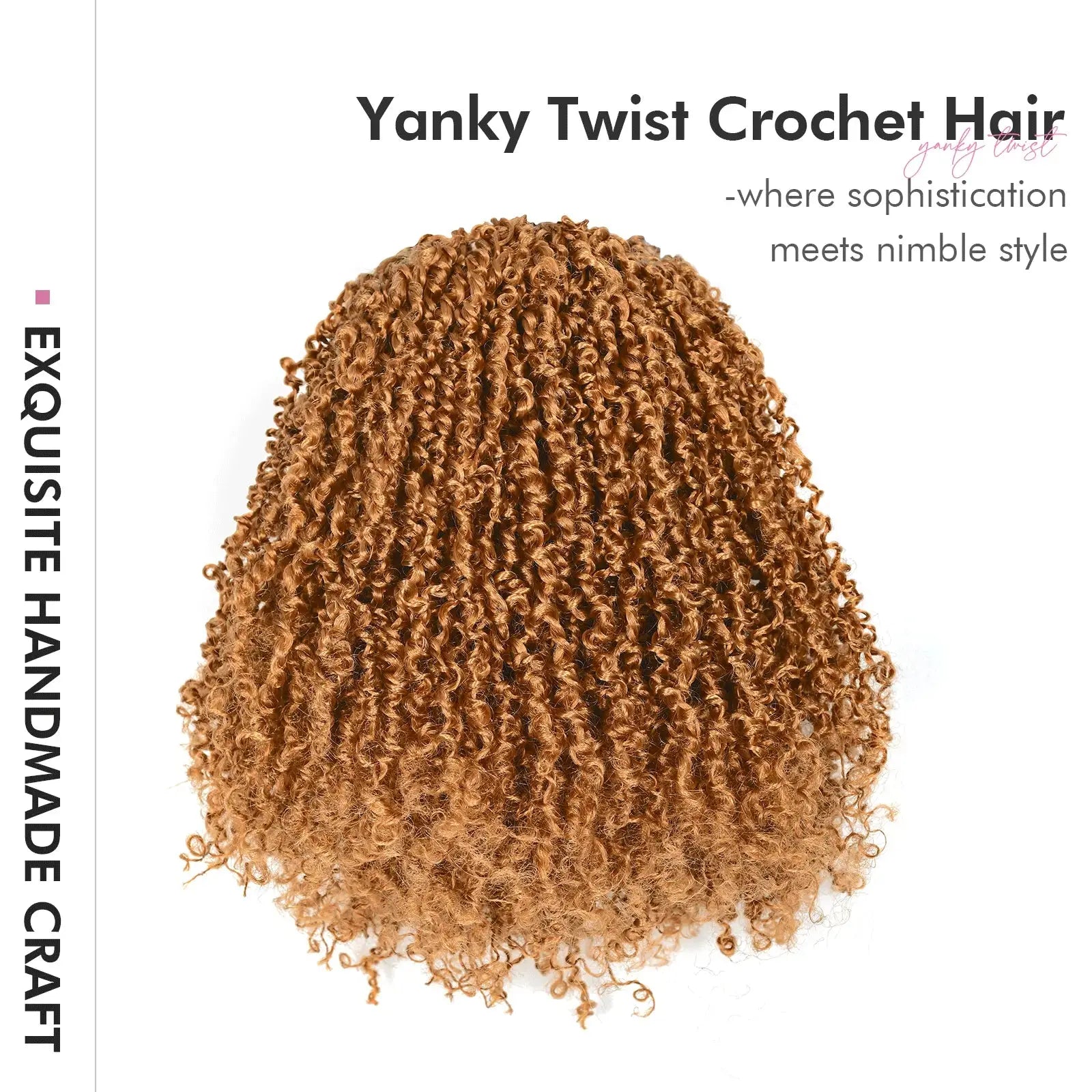 Toyotress Mini Yanky Twist Braiding Hair Short Passion Twist Crochet Braids Synthetic Hair Extensions