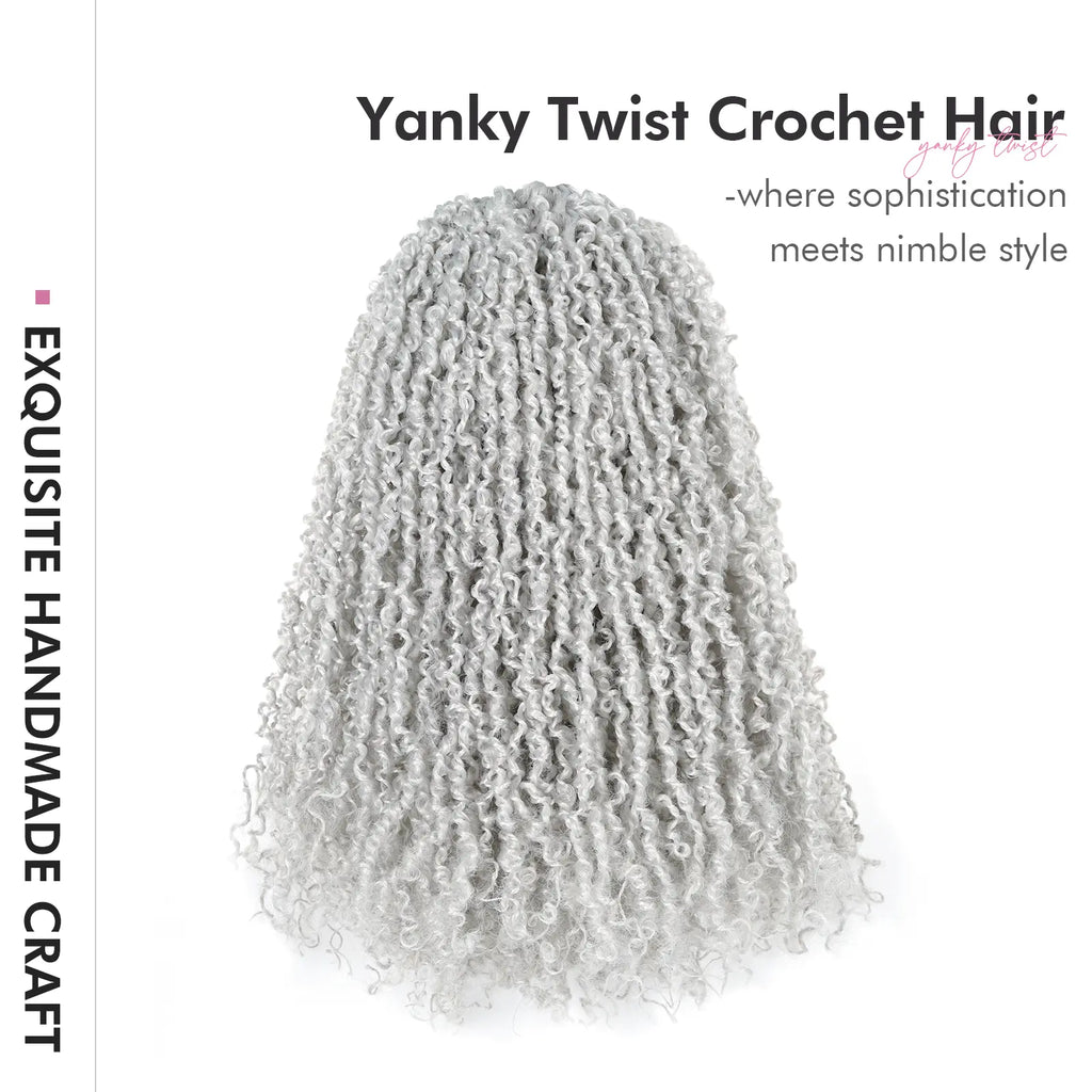 Clearance | Toyotress® Yanky Twist Crochet Hair Mix-color Short Passion Twist Pre Twisted Bob Twist Hair Extensions Toyotress