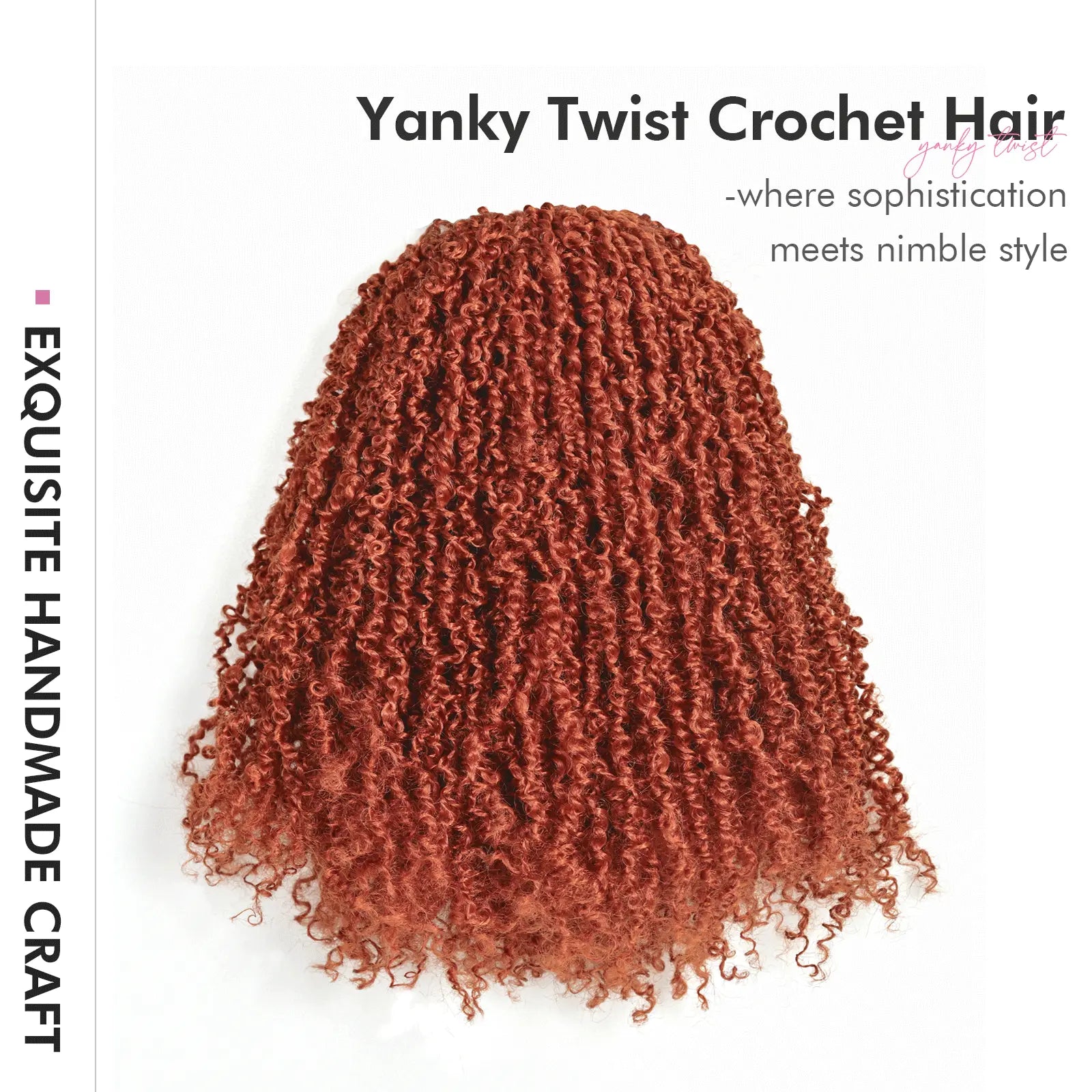 ( US ONLY) FAST SHIPPING YT | Toyotress® Yanky Twist Pre Looped Mini Passion Twist Short Passion Twist Crochet Braids Synthetic Hair Extensions Toyotress