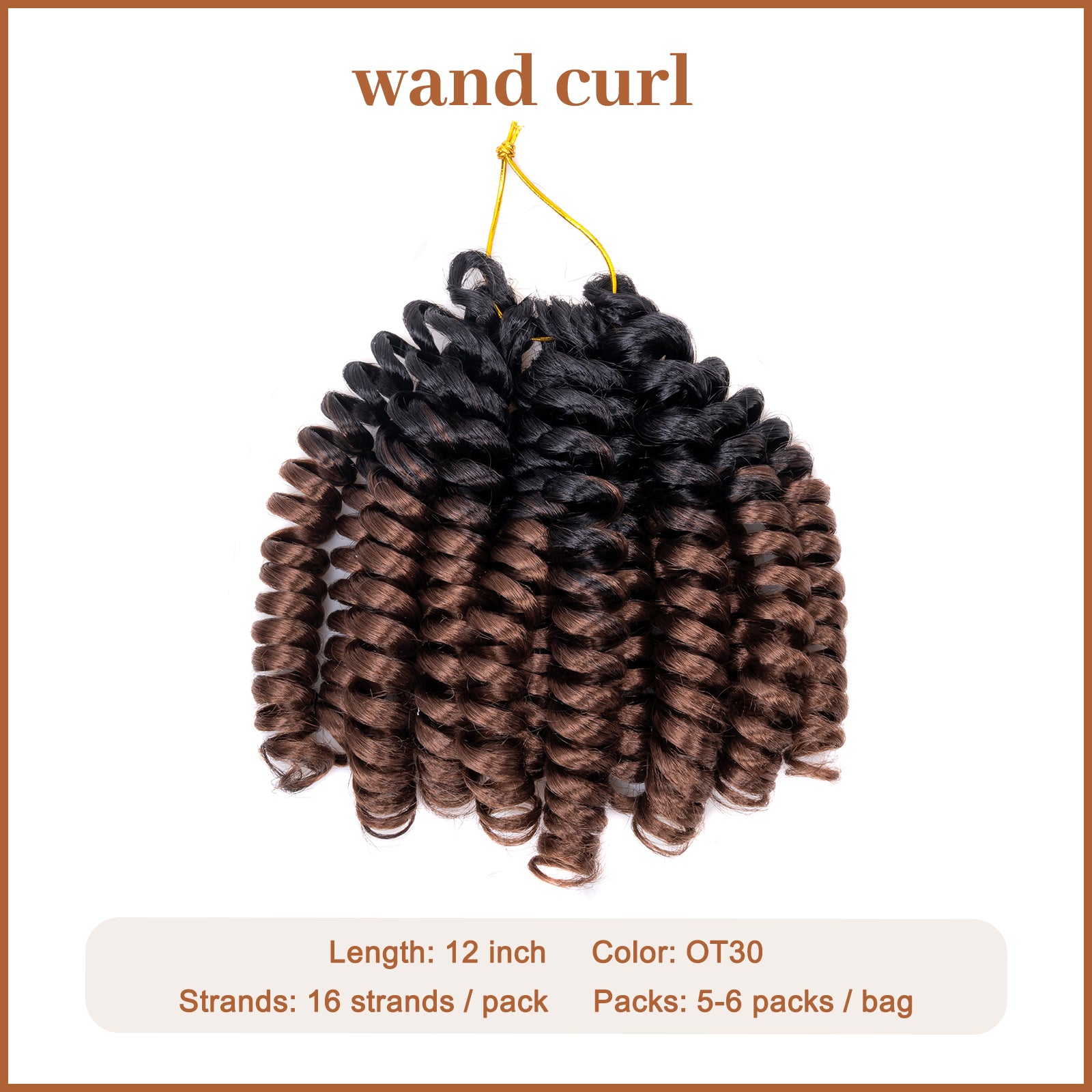 Wand Curl Crochet Hair 8