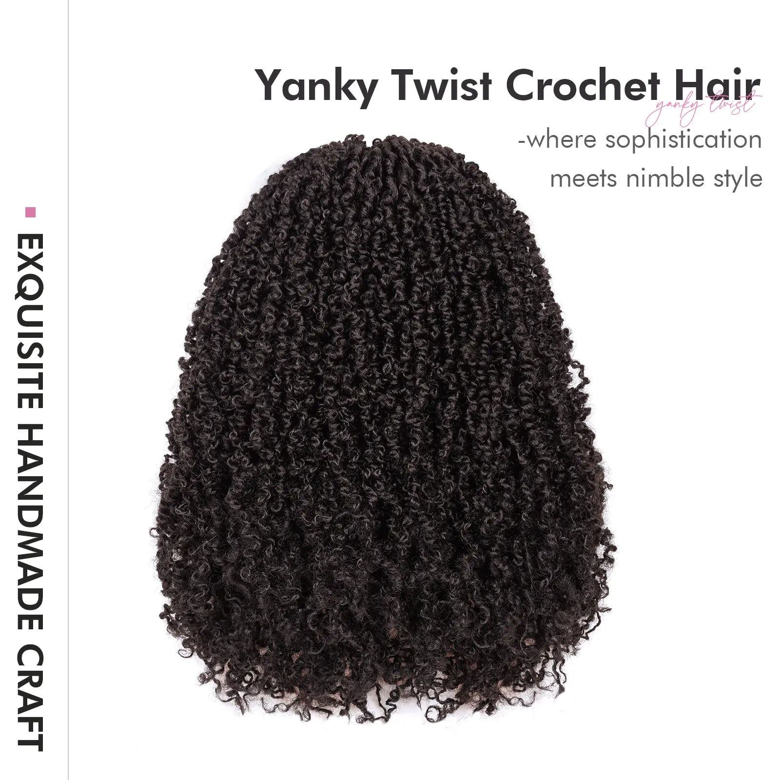 ( US ONLY) FAST SHIPPING YT | Toyotress® Yanky Twist Pre Looped Mini Passion Twist Short Passion Twist Crochet Braids Synthetic Hair Extensions Toyotress