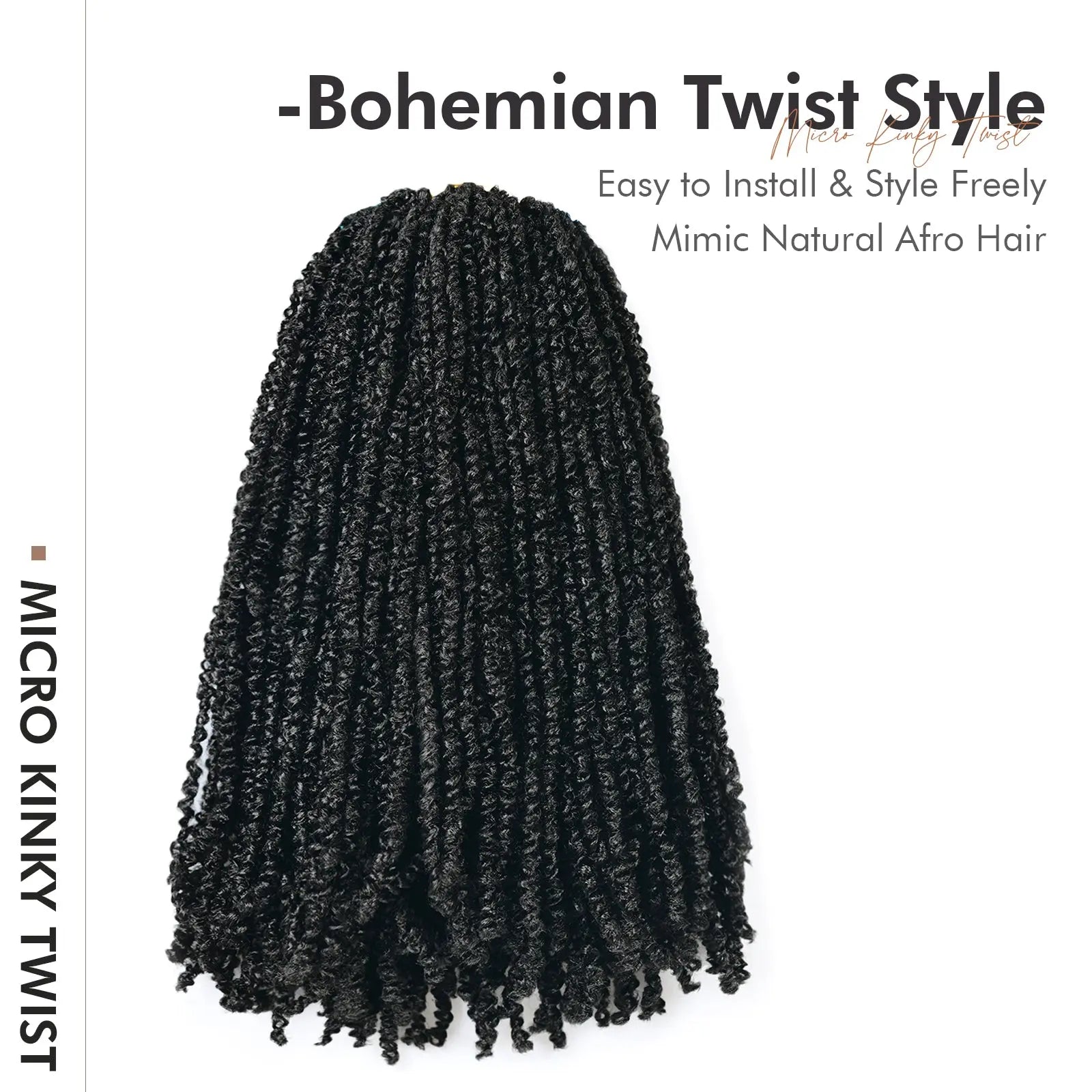 Toyotress Mini Yanky Twist Braiding Hair Short Passion Twist Crochet Braids Synthetic Hair Extensions