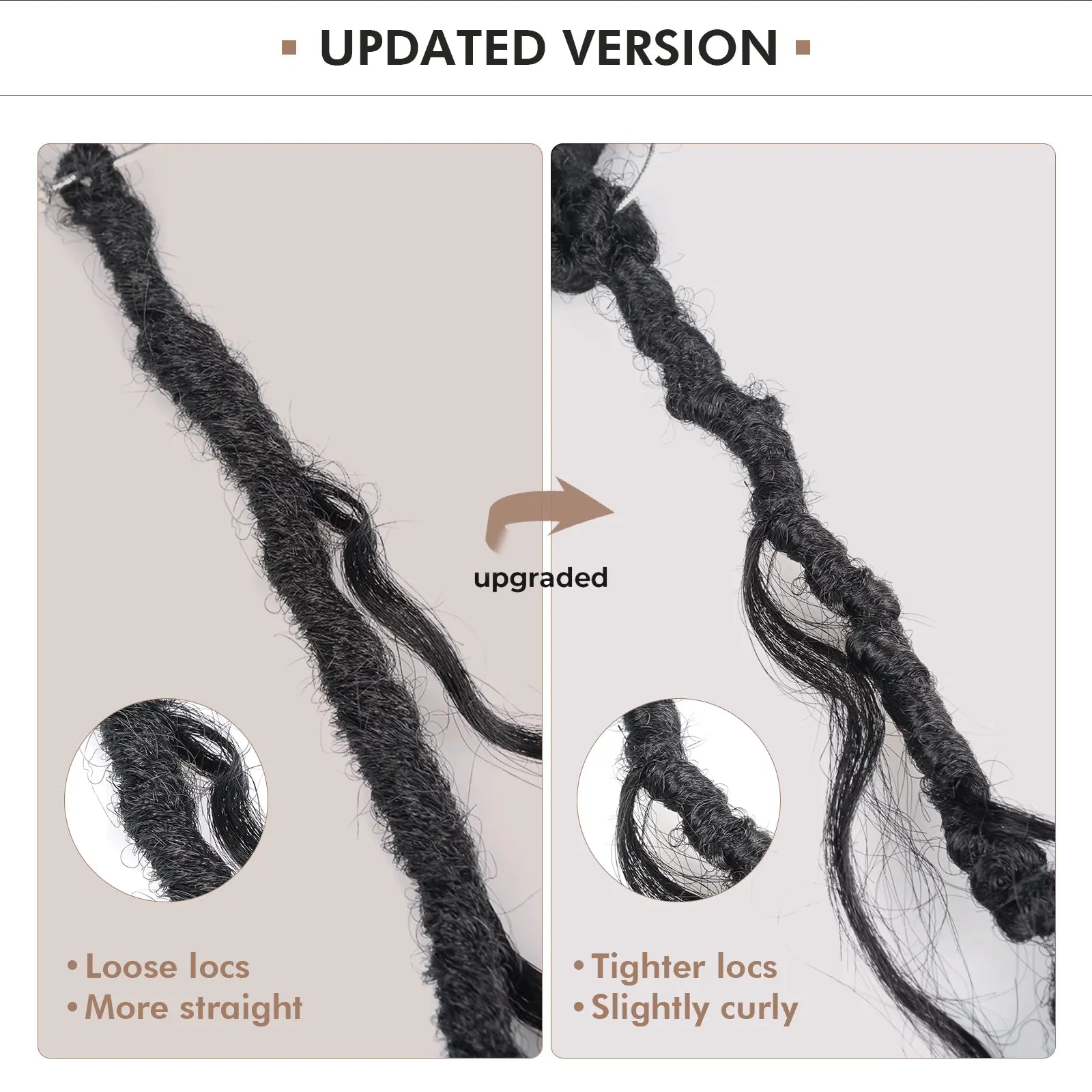 Toyotress Crochet Boho Locs Braiding Hair With Human Hair Curls Pre Looped Goddess Boho Dreadlocks Curly Full Ends Hair Extensions