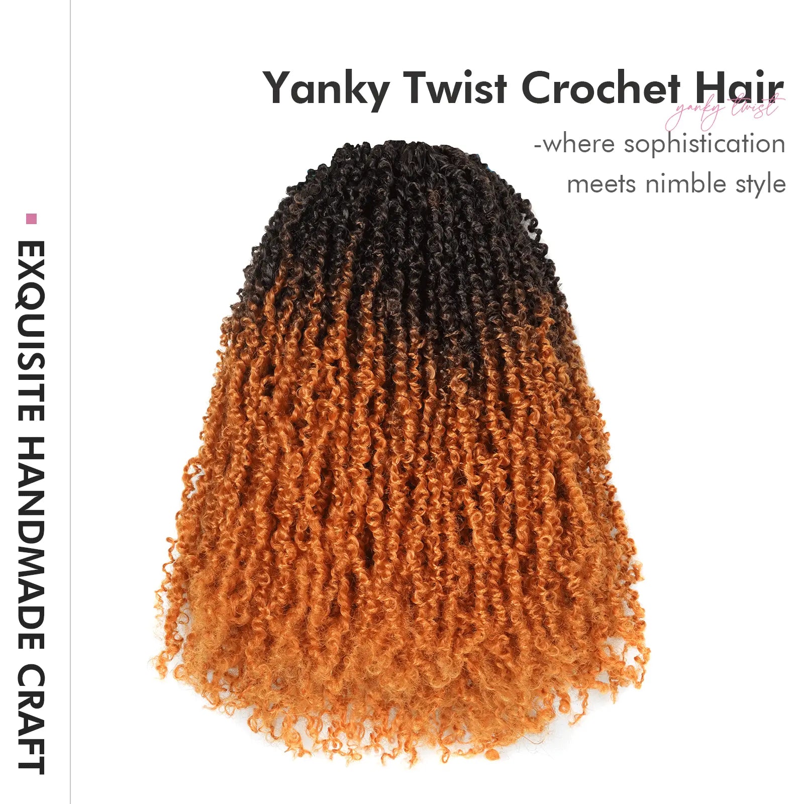Toyotress Mini Yanky Twist Braiding Hair Short Passion Twist Crochet Braids Synthetic Hair Extensions