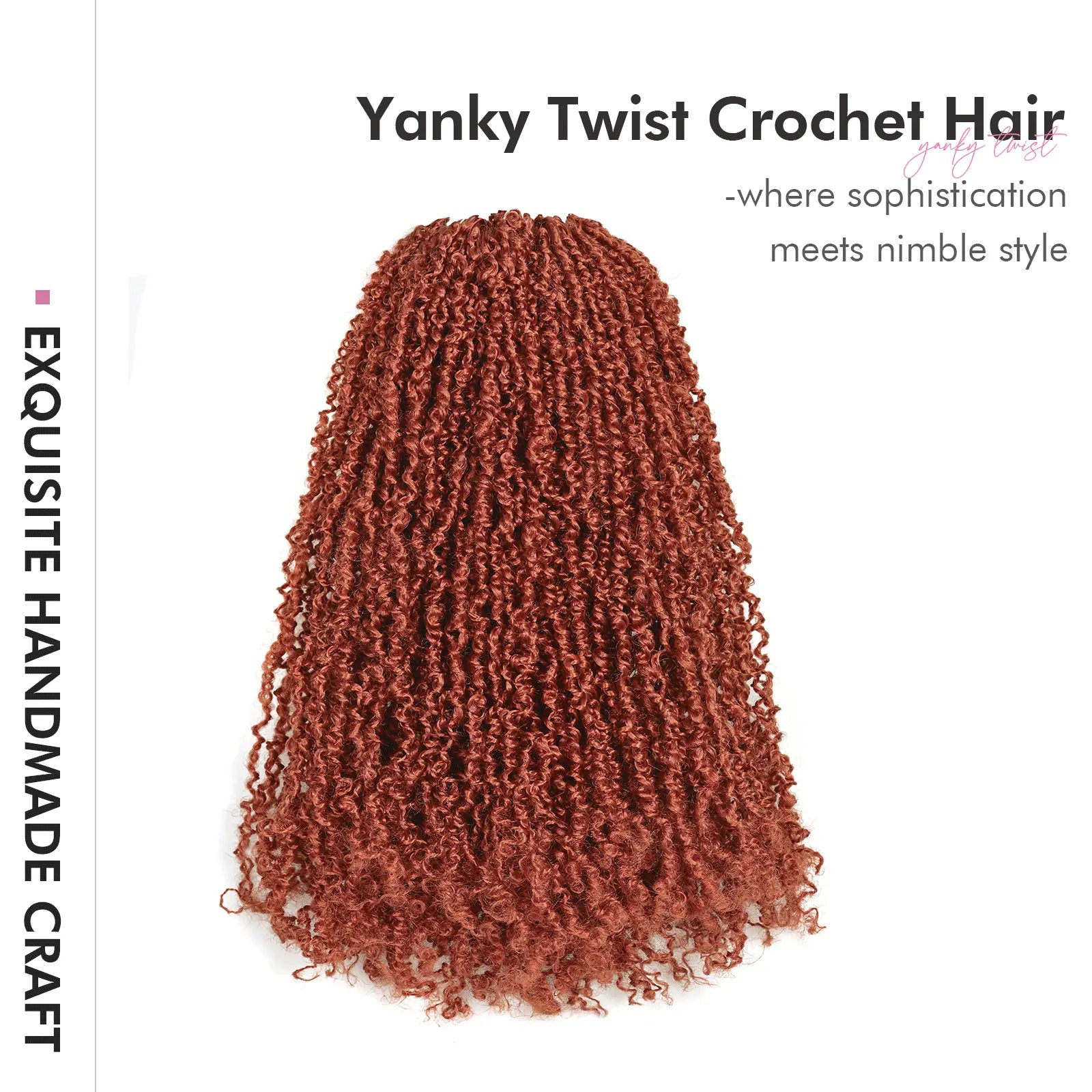 ( US ONLY) FAST SHIPPING YT | Toyotress® Yanky Twist Pre Looped Mini Passion Twist Short Passion Twist Crochet Braids Synthetic Hair Extensions Toyotress