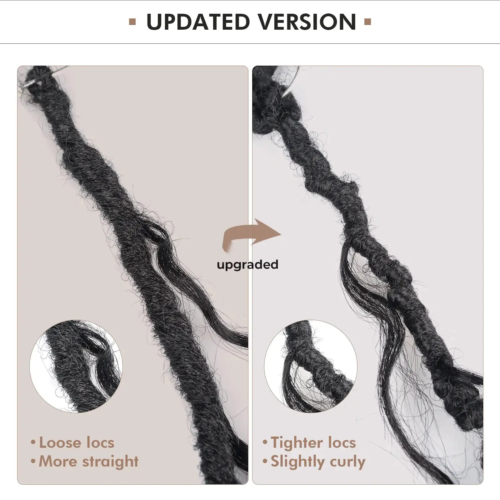 Toyotress Crochet Boho Locs Braiding Hair With Human Hair Curls Pre Looped Goddess Boho Dreadlocks Curly Full Ends Hair Extensions