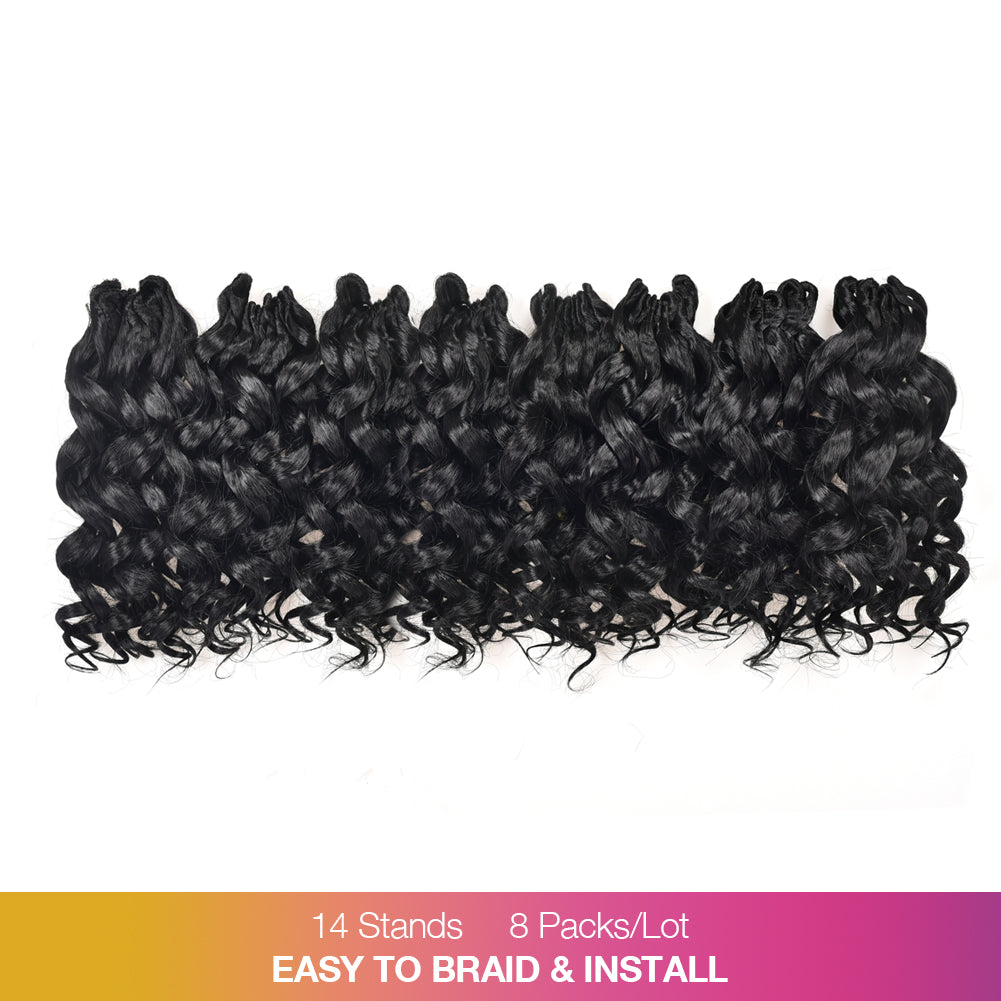 Gogo Curl Crochet Hair 1 Pack | Gogo Curl Jamaican Bounce Wavy Curly Pre-Looped Synthetic Hair