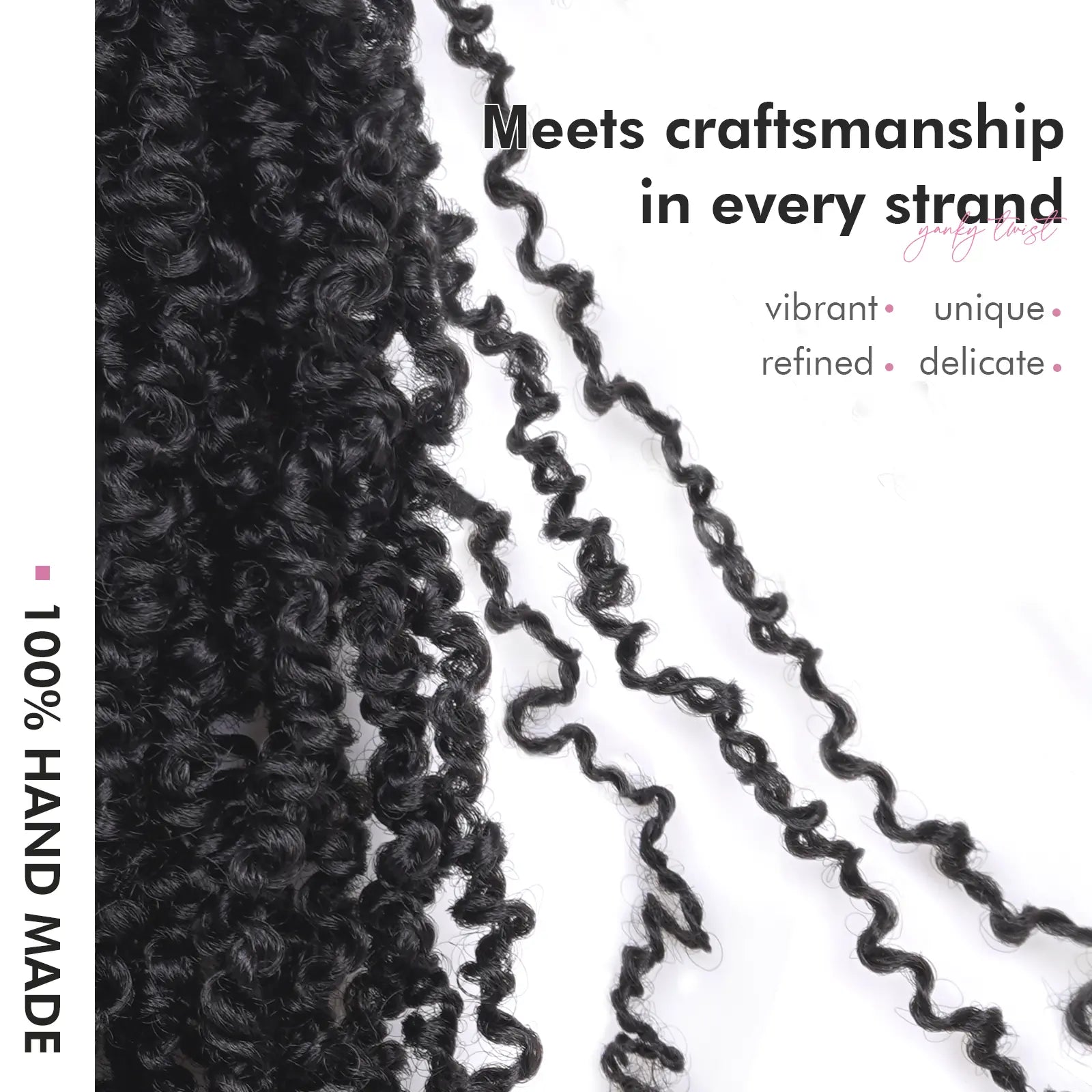 1 Pack YT | Toyotress® Yanky Twist Pre Looped Mini Passion Twist Short Passion Twist Crochet Braids Synthetic Hair Extensions Toyotress