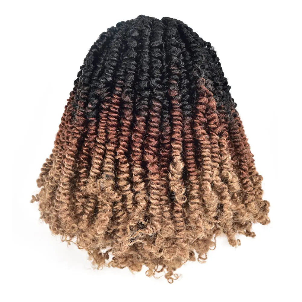 Toyotress Bob Spring Twist Crochet Synthetic Braiding Hair Extensions