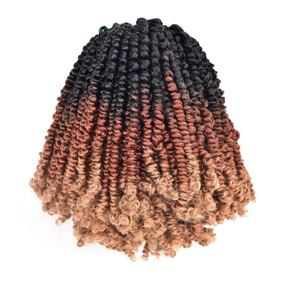 Toyotress Bob Spring Twist Crochet Synthetic Braiding Hair Extensions