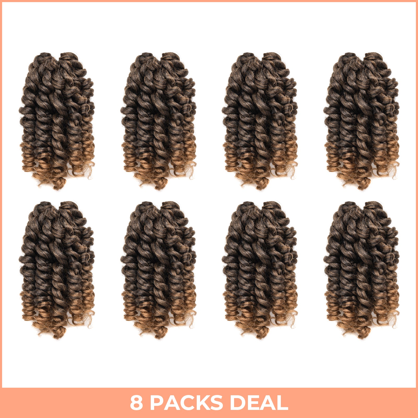 𝗙𝗿𝗮𝗻𝗸𝗲𝗻𝘀𝘁𝗲𝗶𝗻'𝘀 𝗙𝗿𝗶𝘇𝘇 | Toyotress Wand Twist Crochet Hair |10-12