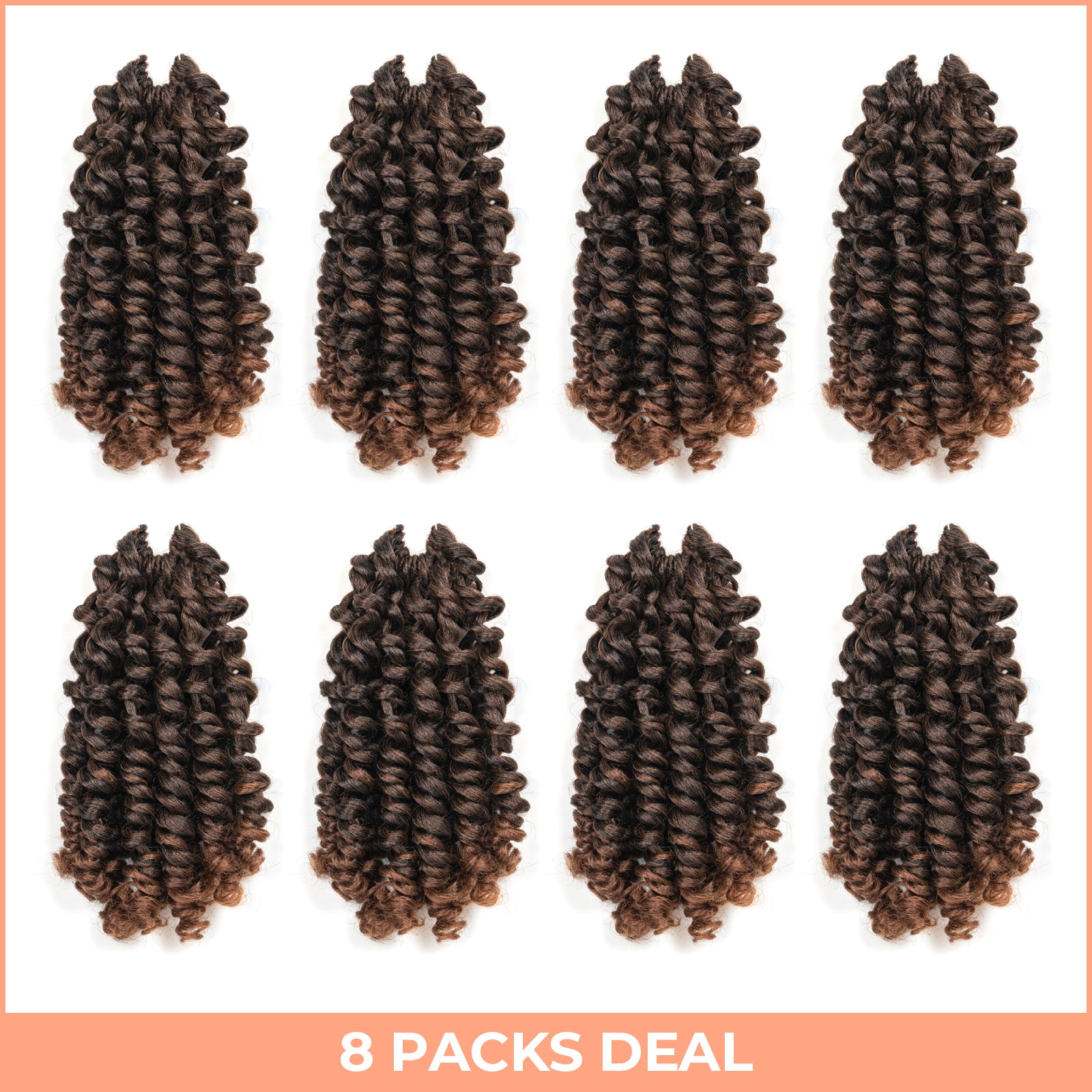 𝗙𝗿𝗮𝗻𝗸𝗲𝗻𝘀𝘁𝗲𝗶𝗻'𝘀 𝗙𝗿𝗶𝘇𝘇 | Toyotress Wand Twist Crochet Hair |10-12