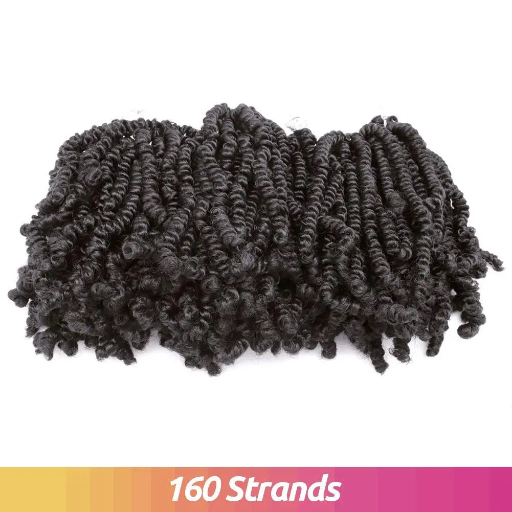 Bob Spring Twist Crochet Synthetic Braiding Hair Extensions - Toyotress