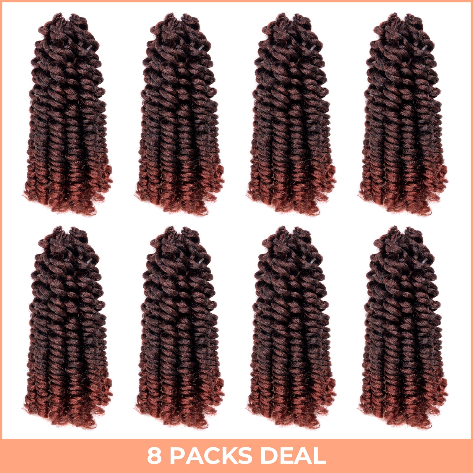 𝗙𝗿𝗮𝗻𝗸𝗲𝗻𝘀𝘁𝗲𝗶𝗻'𝘀 𝗙𝗿𝗶𝘇𝘇 | Toyotress Wand Twist Crochet Hair |10-12