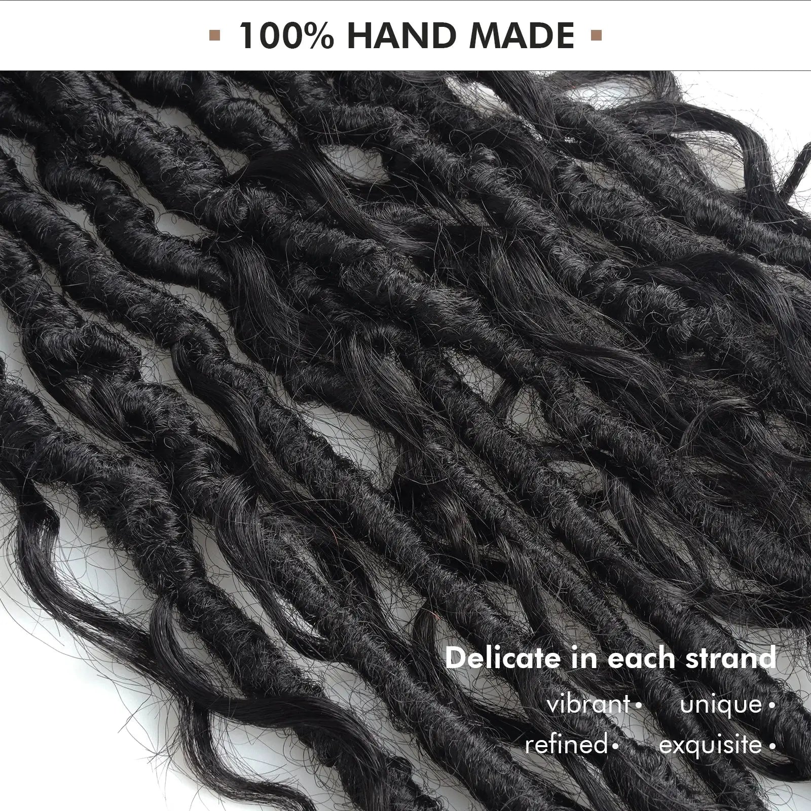 Toyotress Crochet Boho Locs Braiding Hair With Human Hair Curls Pre Looped Goddess Boho Dreadlocks Curly Full Ends Hair Extensions
