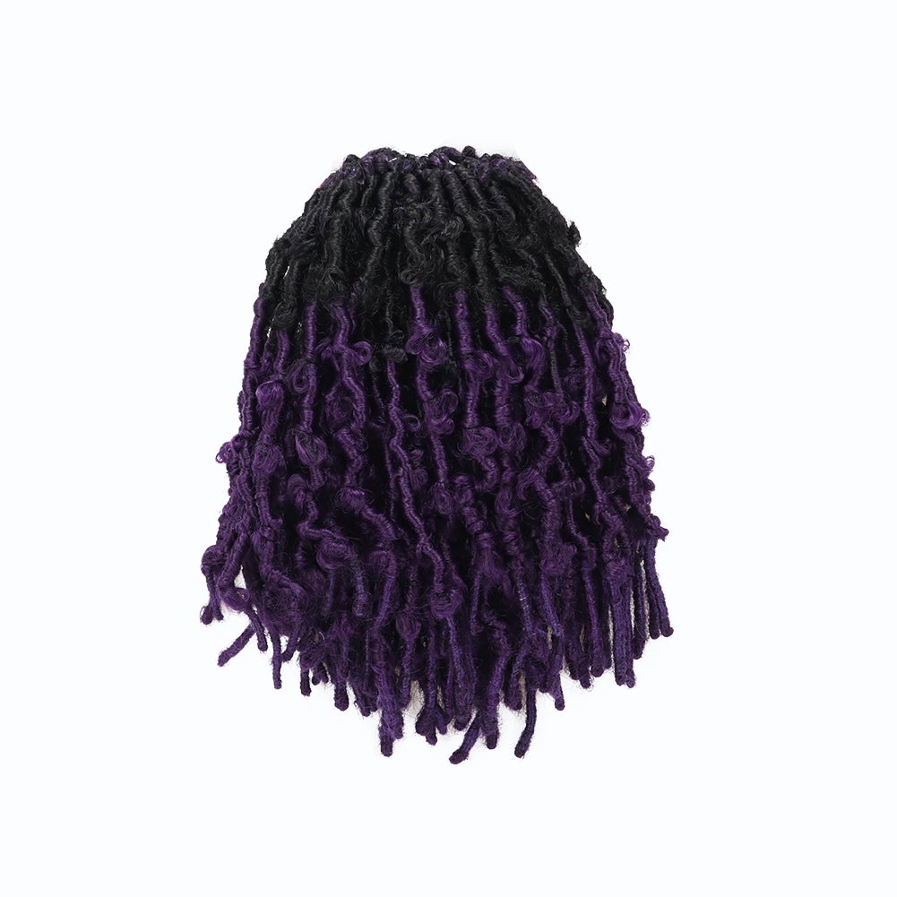 Clearance | Butterfly Locs 8 Packs | Pre-Looped Distressed Braiding Synthetic Crochet Hair