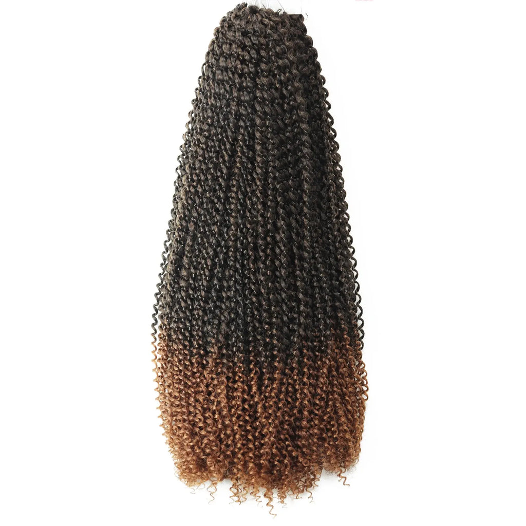 Clearance | Bohemian for Passion Twist 6 Packs | Crochet Synthetic Braiding Hair Extension for Passion Twists Toyotress