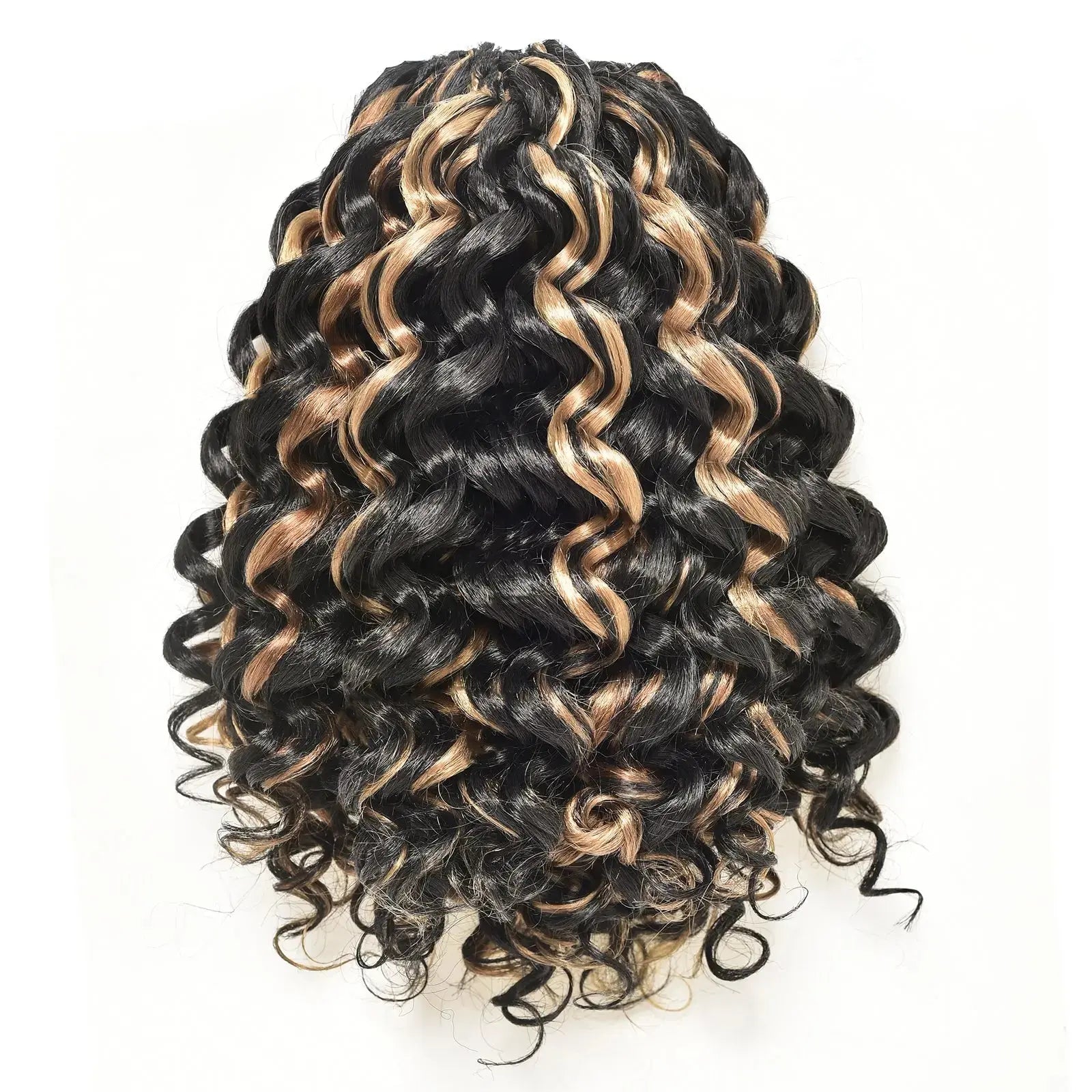 1 Pack GOGO CURL | Toyotress® Freetress Beach Curl Crochet Hair Gogo Curl Jamaican Bounce Wavy Curly Pre-Looped Synthetic Hair Extensions Toyotress