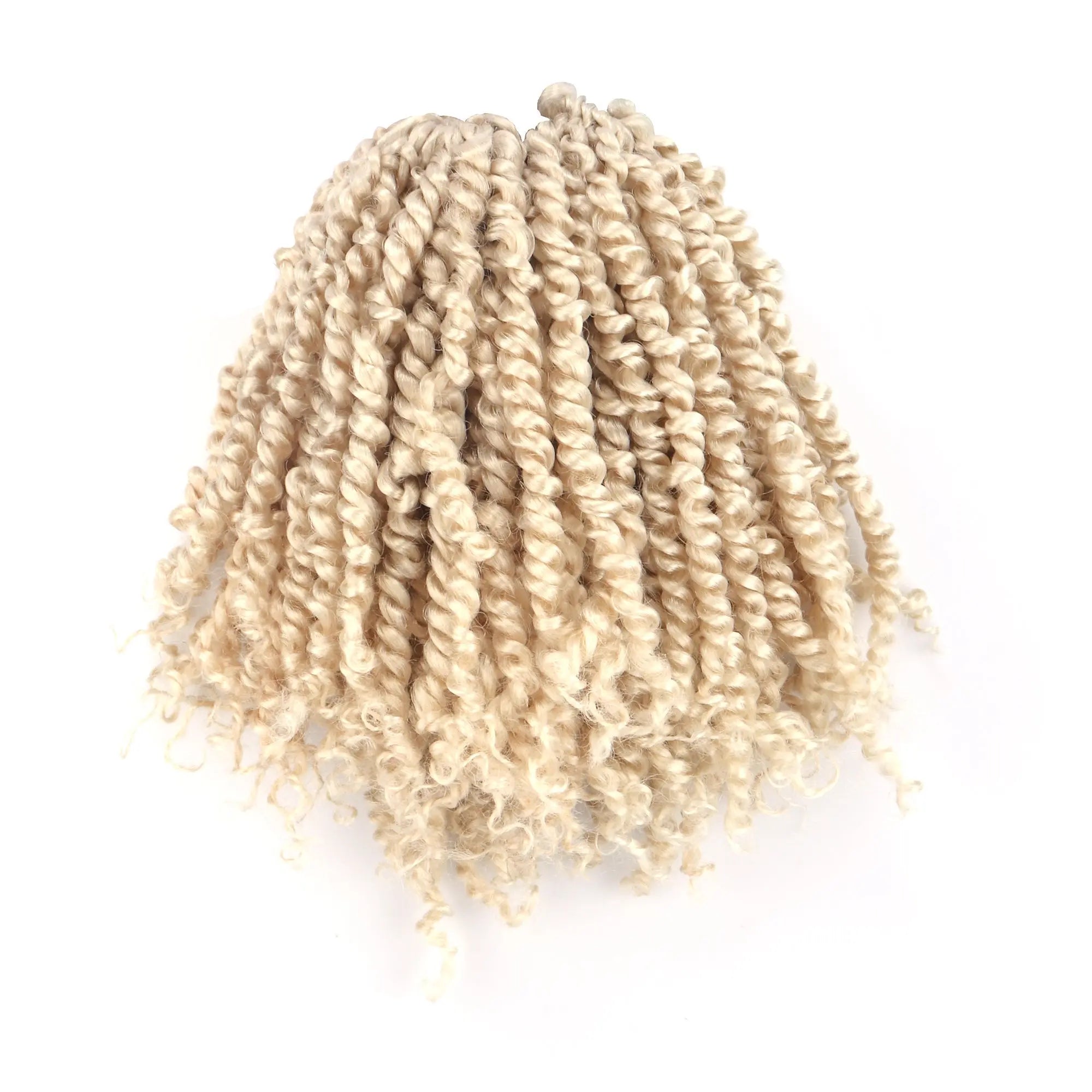 Tiana Passion Twist Hair - 10 inches (12 strands/pack) Short Pre-Twisted Pre-Looped Passion Twists Crochet Braids Made Of Bohemian Hair Synthetic Braiding Hair Extension - Toyotress
