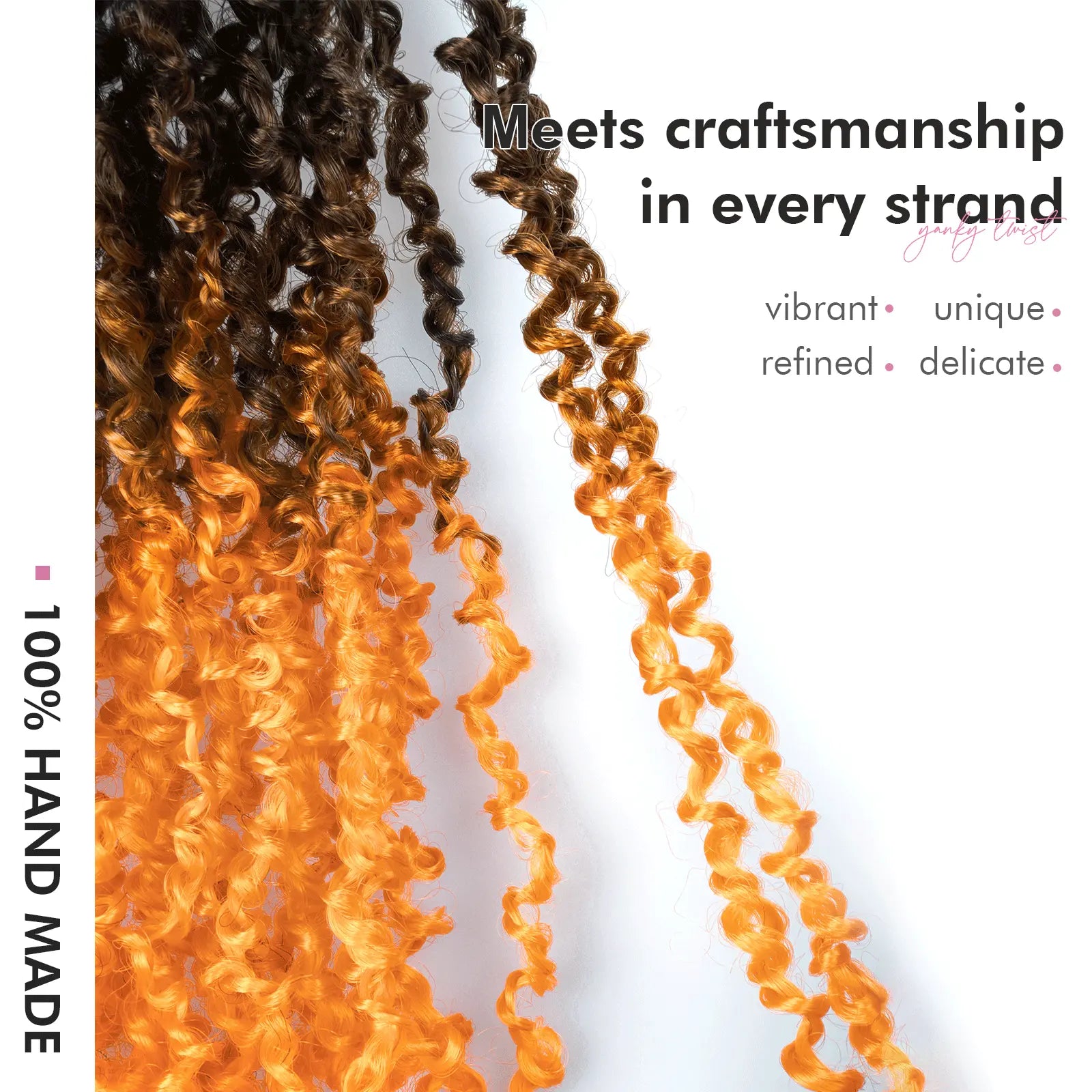 1 Pack YT | Toyotress® Yanky Twist Pre Looped Mini Passion Twist Short Passion Twist Crochet Braids Synthetic Hair Extensions Toyotress