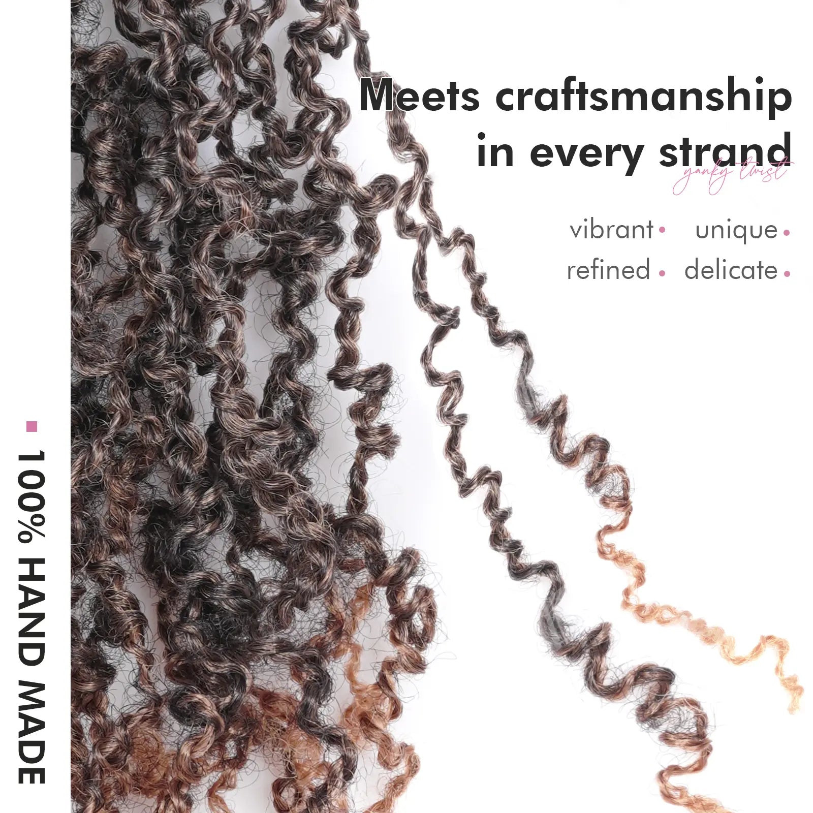 1 Pack YT | Toyotress® Yanky Twist Pre Looped Mini Passion Twist Short Passion Twist Crochet Braids Synthetic Hair Extensions Toyotress