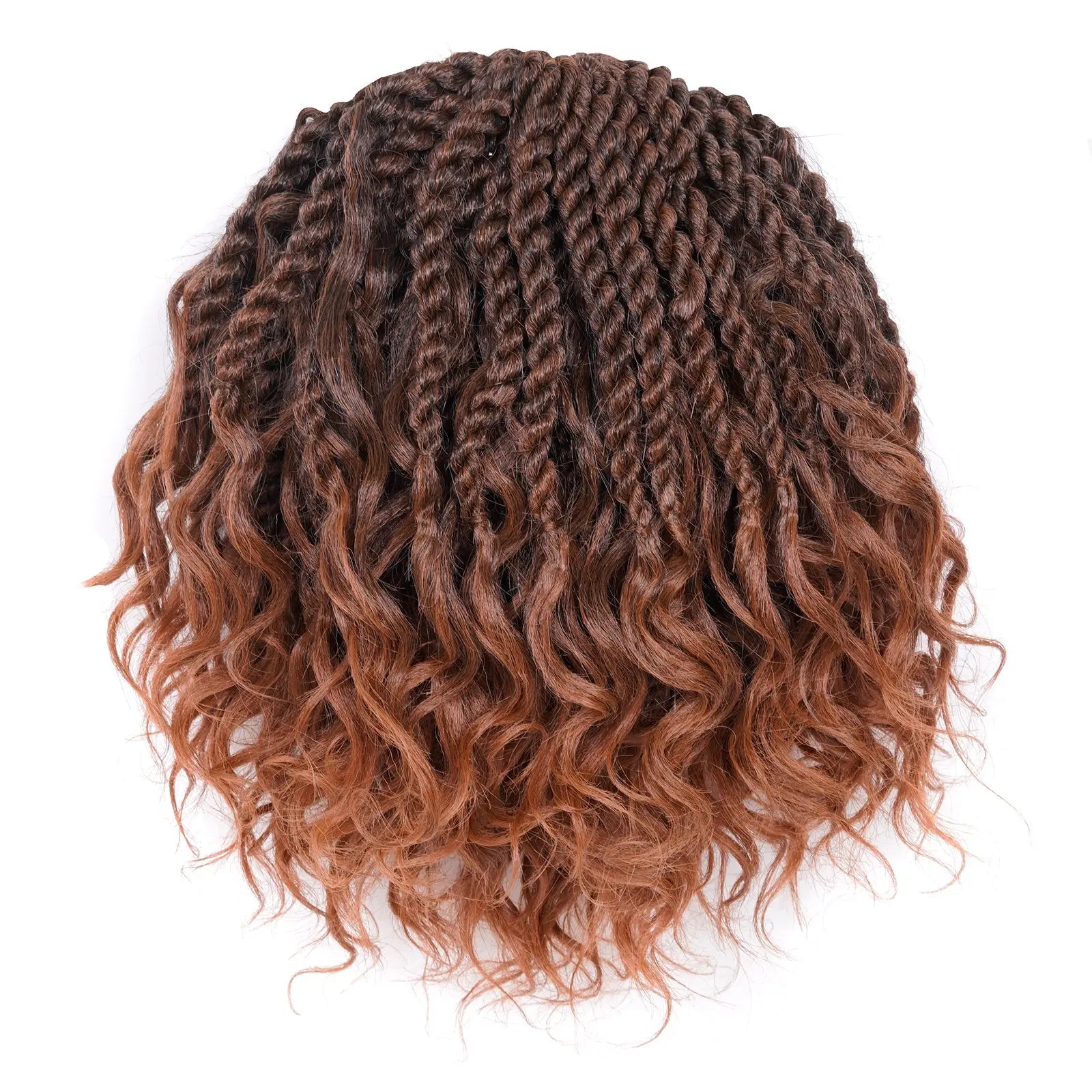 Toyotress Unique Boho Island Twist with Curls Crochet Hair 1 Pack | Crochet Senegalese Twist Pre Looped Senegalese Twist Braiding Hair Wth Curly Ends Crochet for women Toyotress