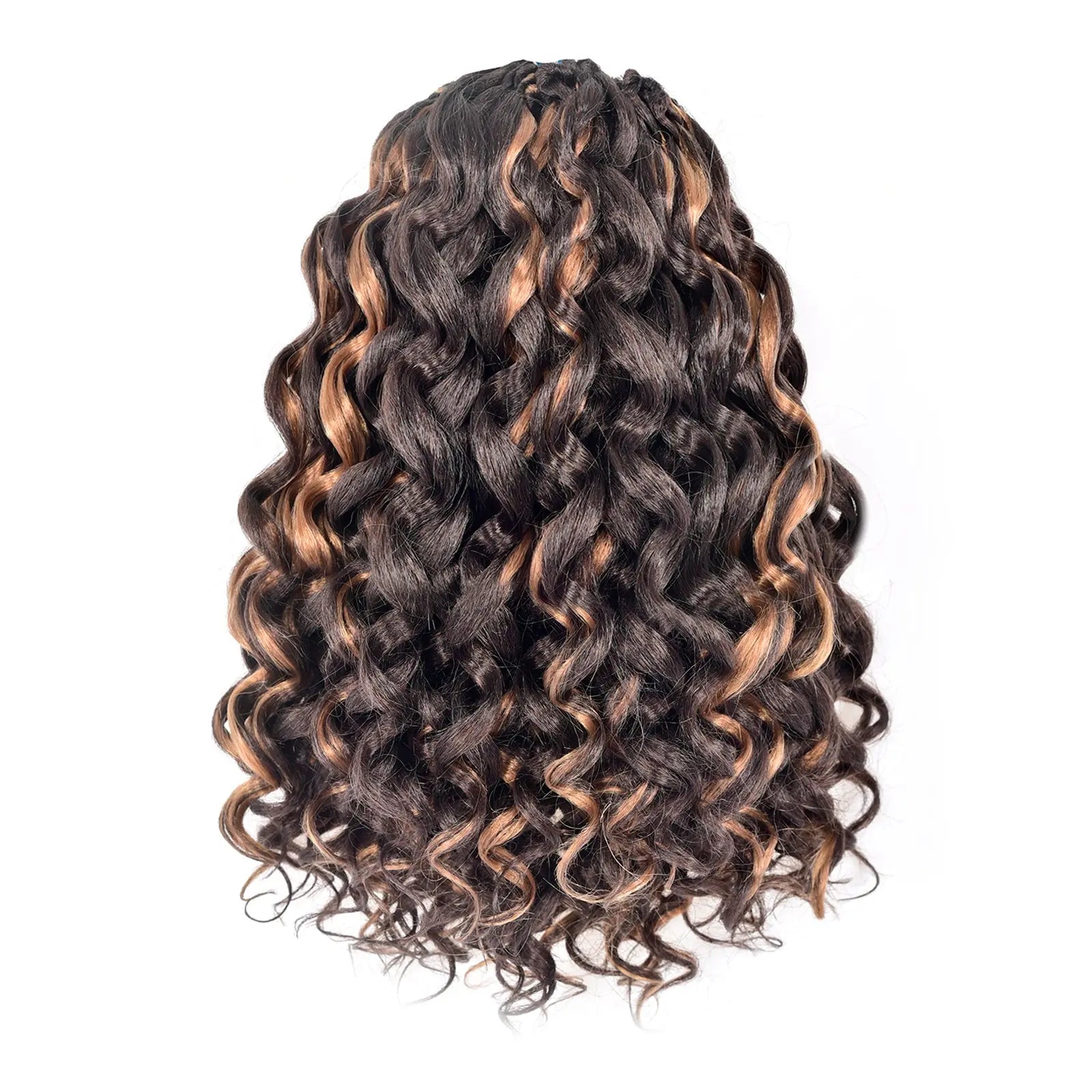 1 Pack GOGO CURL | Toyotress® Freetress Beach Curl Crochet Hair Gogo Curl Jamaican Bounce Wavy Curly Pre-Looped Synthetic Hair Extensions Toyotress