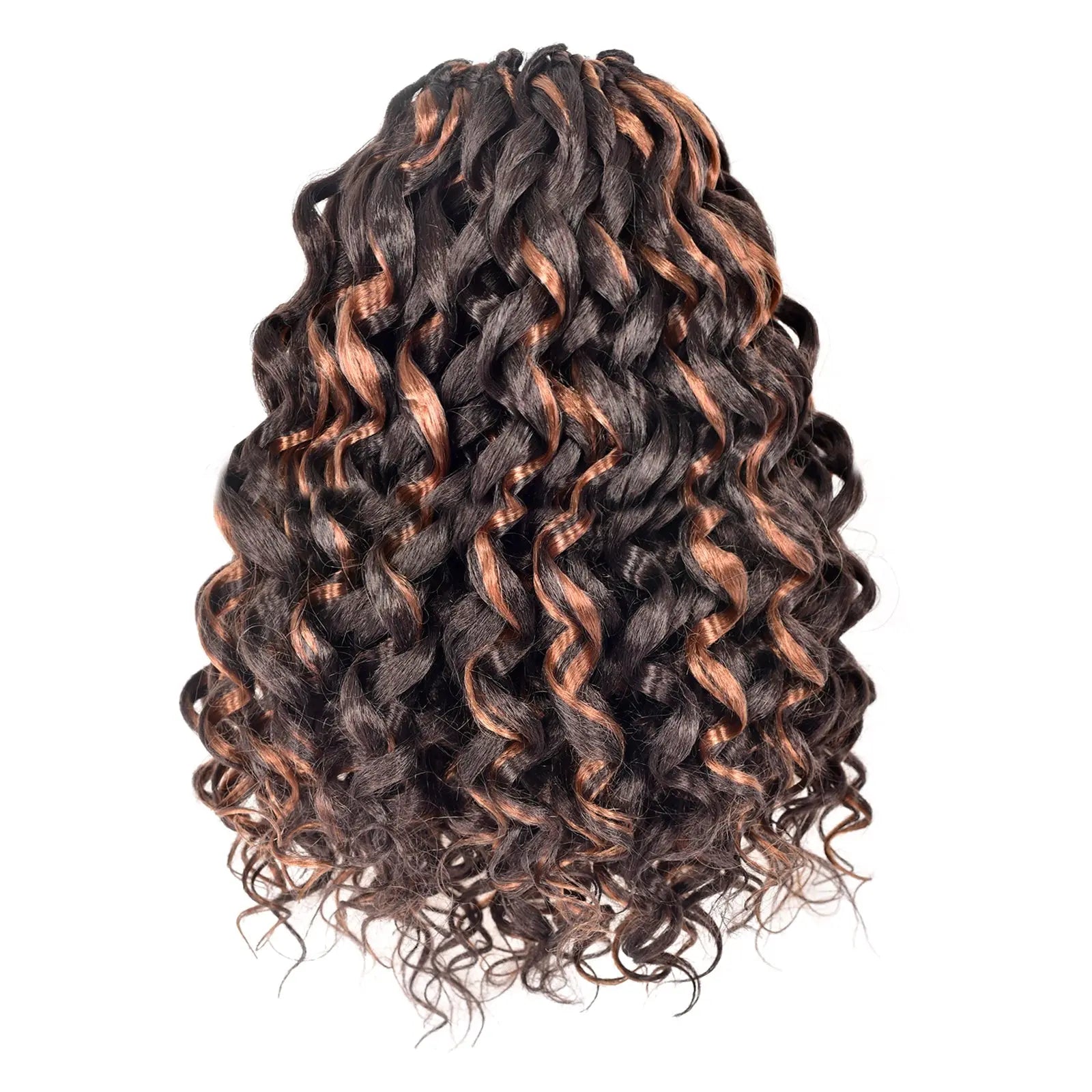 1 Pack GOGO CURL | Toyotress® Freetress Beach Curl Crochet Hair Gogo Curl Jamaican Bounce Wavy Curly Pre-Looped Synthetic Hair Extensions Toyotress