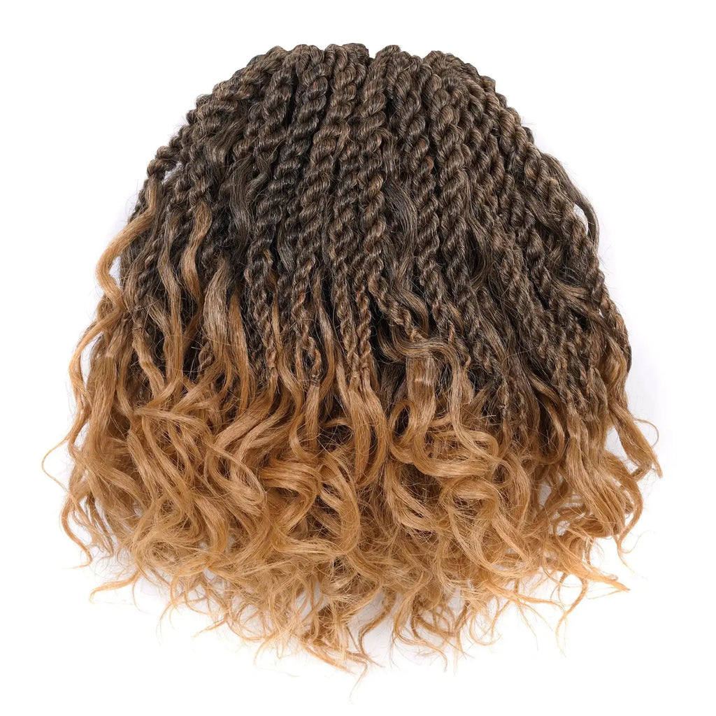 Toyotress Boho Island Twist with Curls Senegalese Twist With Curly Ends