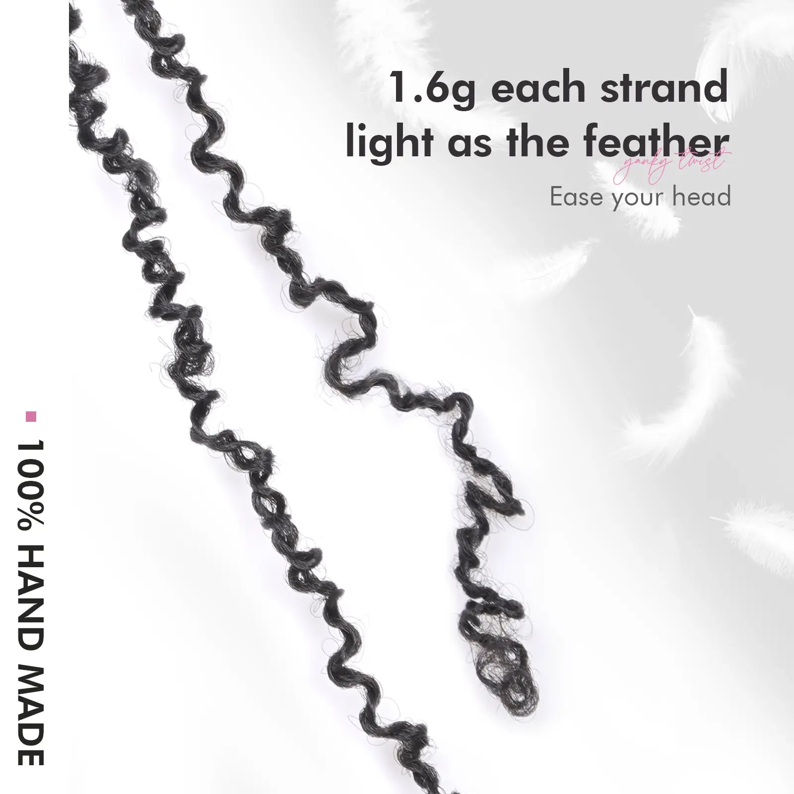 1 Pack YT | Toyotress® Yanky Twist Pre Looped Mini Passion Twist Short Passion Twist Crochet Braids Synthetic Hair Extensions Toyotress