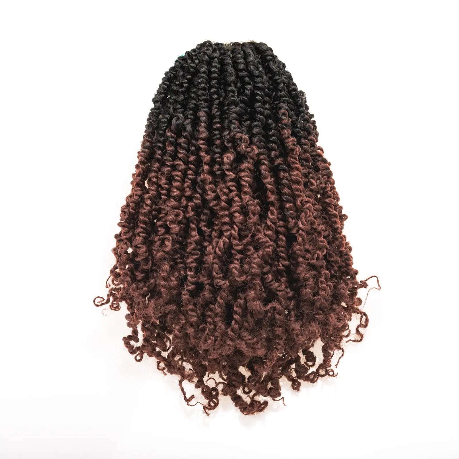 Toyotress Tiana Passion Twist Hair Pre-Twisted Pre-Looped Passion Twists Crochet Braids Made Of Bohemian Hair Synthetic Braiding Hair Extension