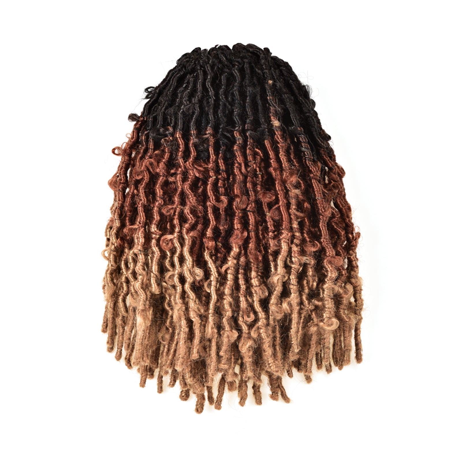Clearance | Butterfly Locs 8 Packs | Pre-Looped Distressed Braiding Synthetic Crochet Hair