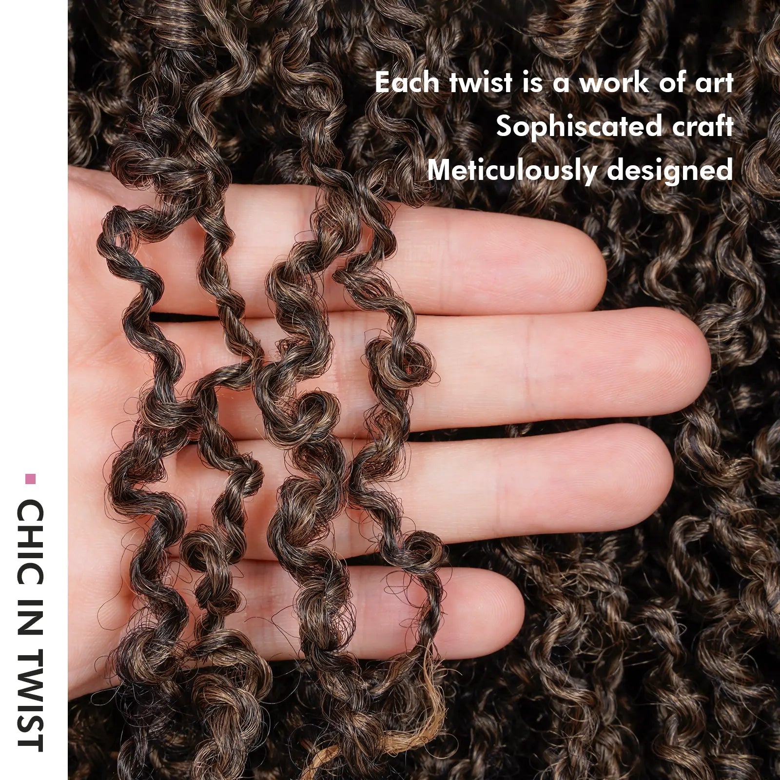 1 Pack YT | Toyotress® Yanky Twist Pre Looped Mini Passion Twist Short Passion Twist Crochet Braids Synthetic Hair Extensions Toyotress