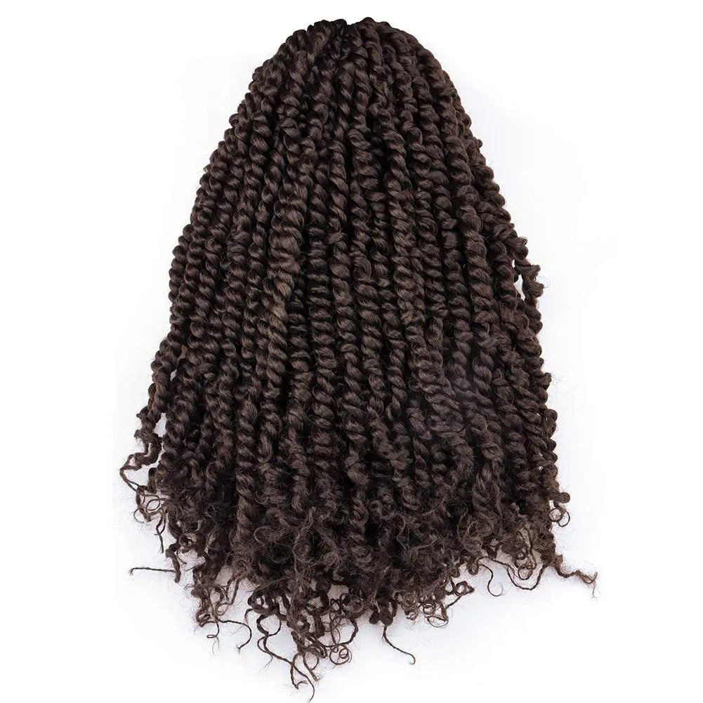 Passion twist handmade crochet hair extensions bohemian style